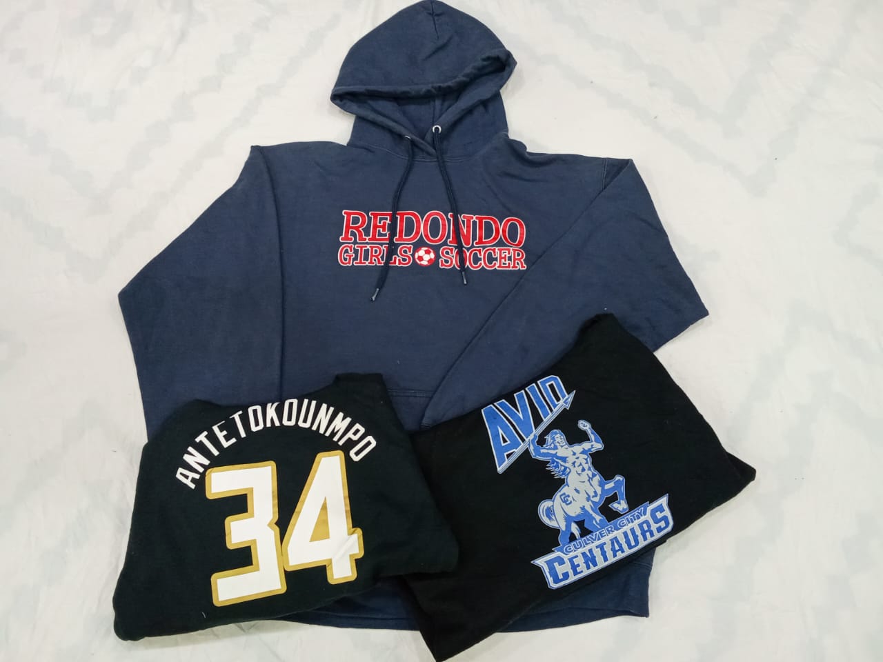 ZV0204  Unbranded sports print hoodie