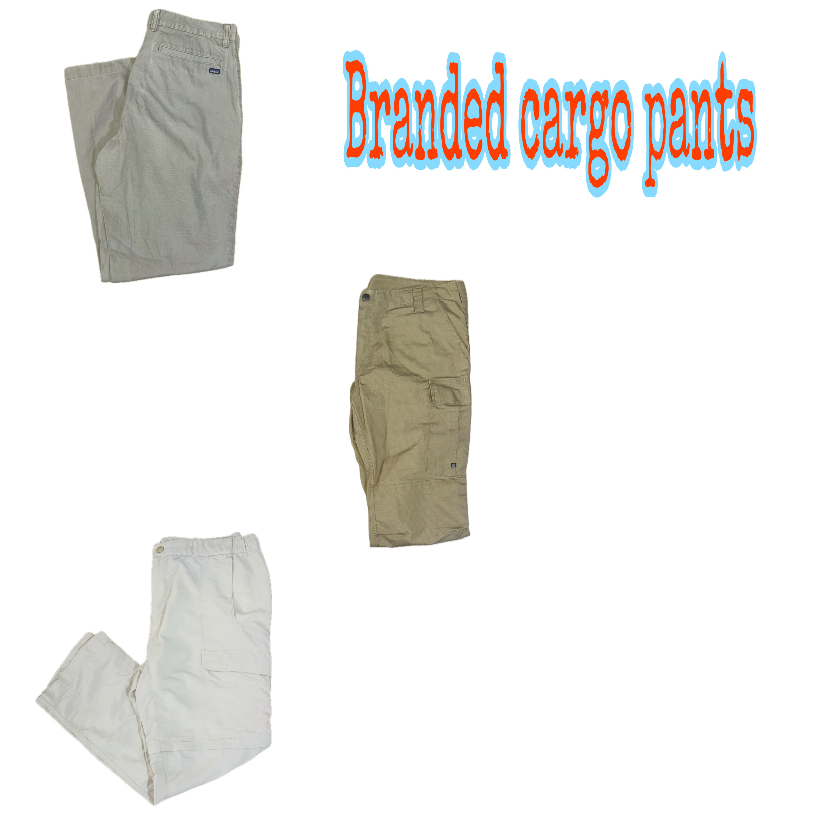 Pantaloni cargo di marca