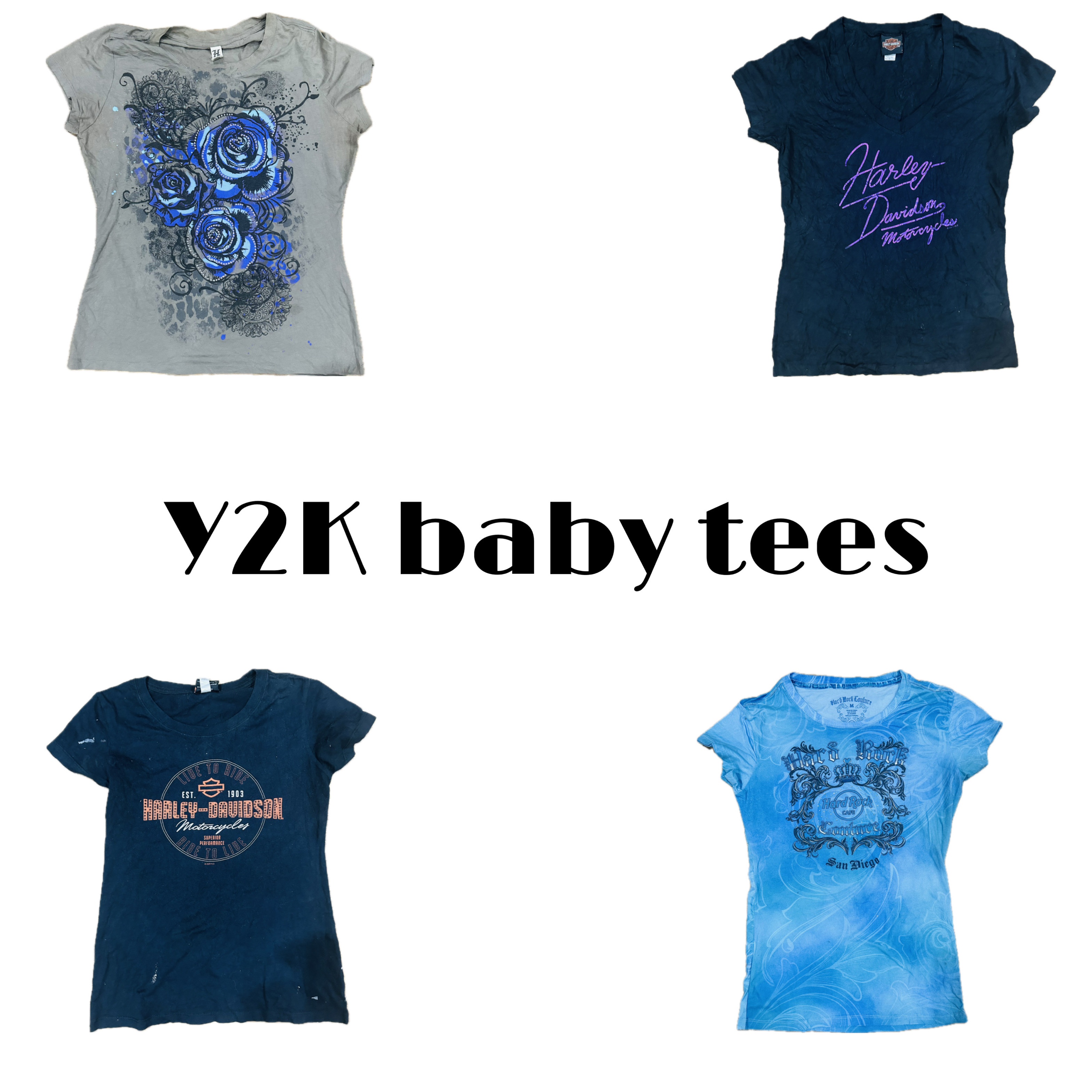 Y2K baby tees