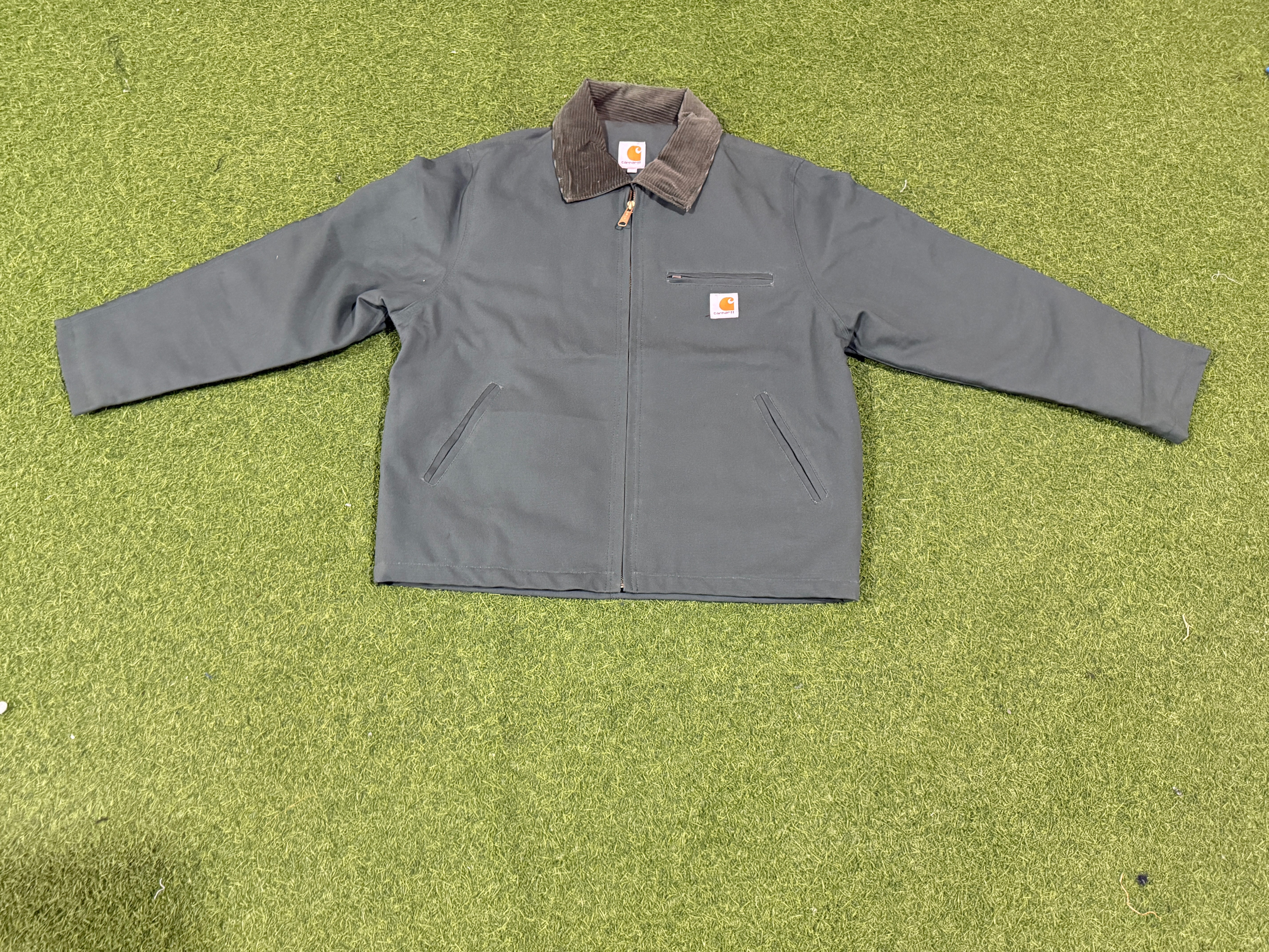 Rework style Carhartt Green Detroit jacket