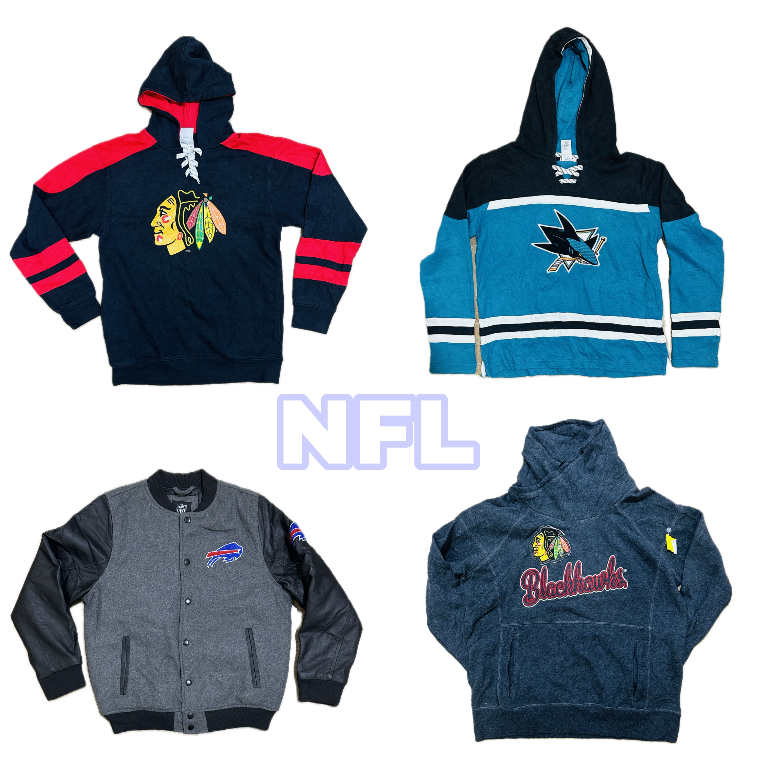 NFL NHL NBA Felpa