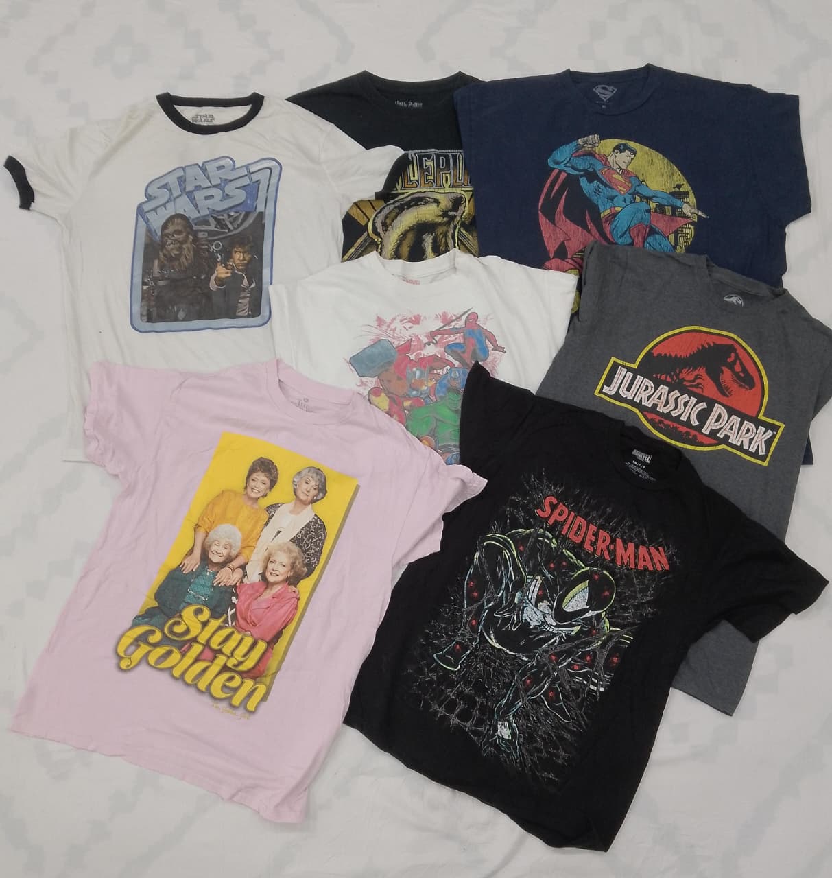 ZV0237  Movie/show printed T shirt