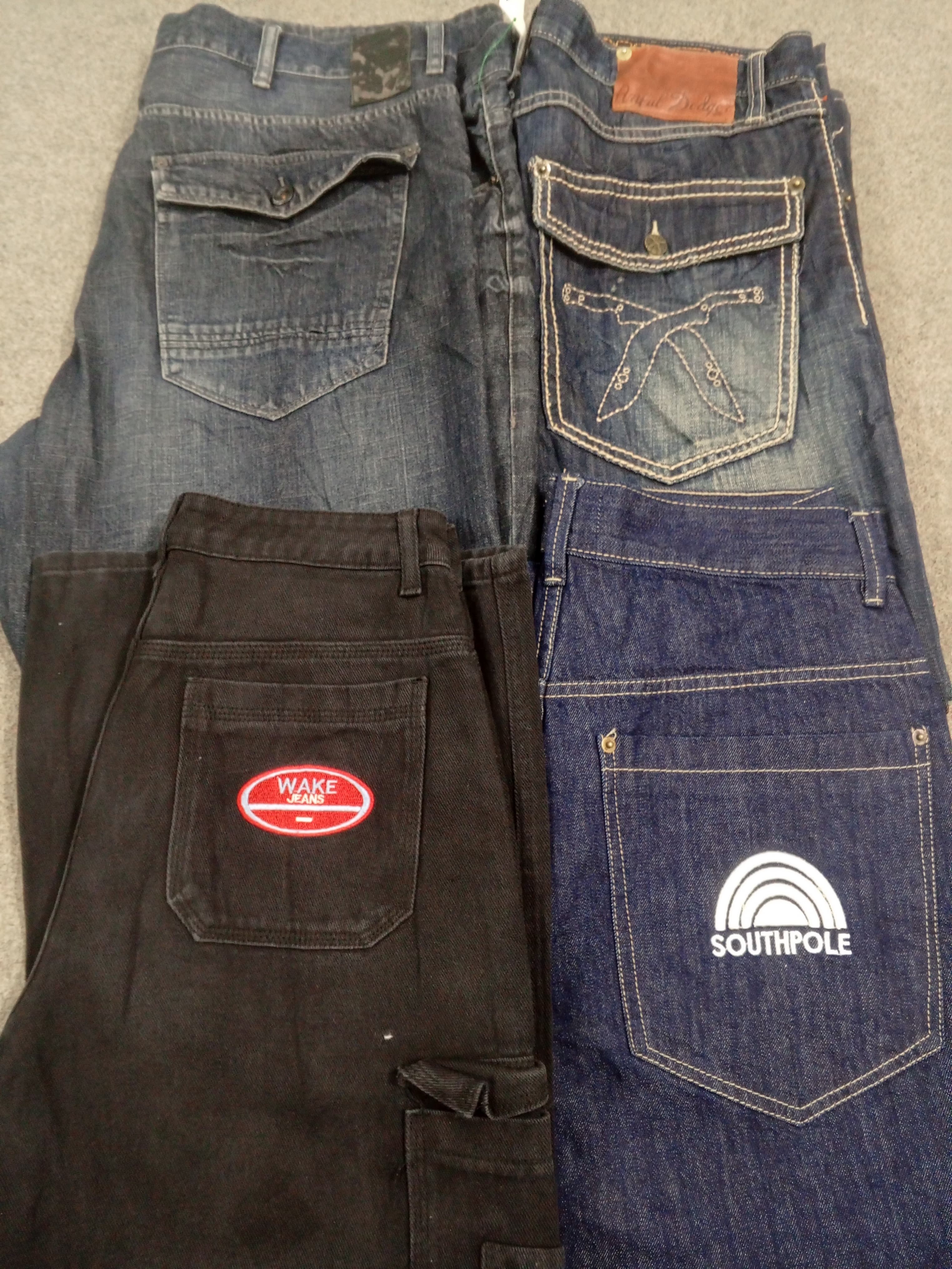 Jean baggy designer HD1190 pour hommes