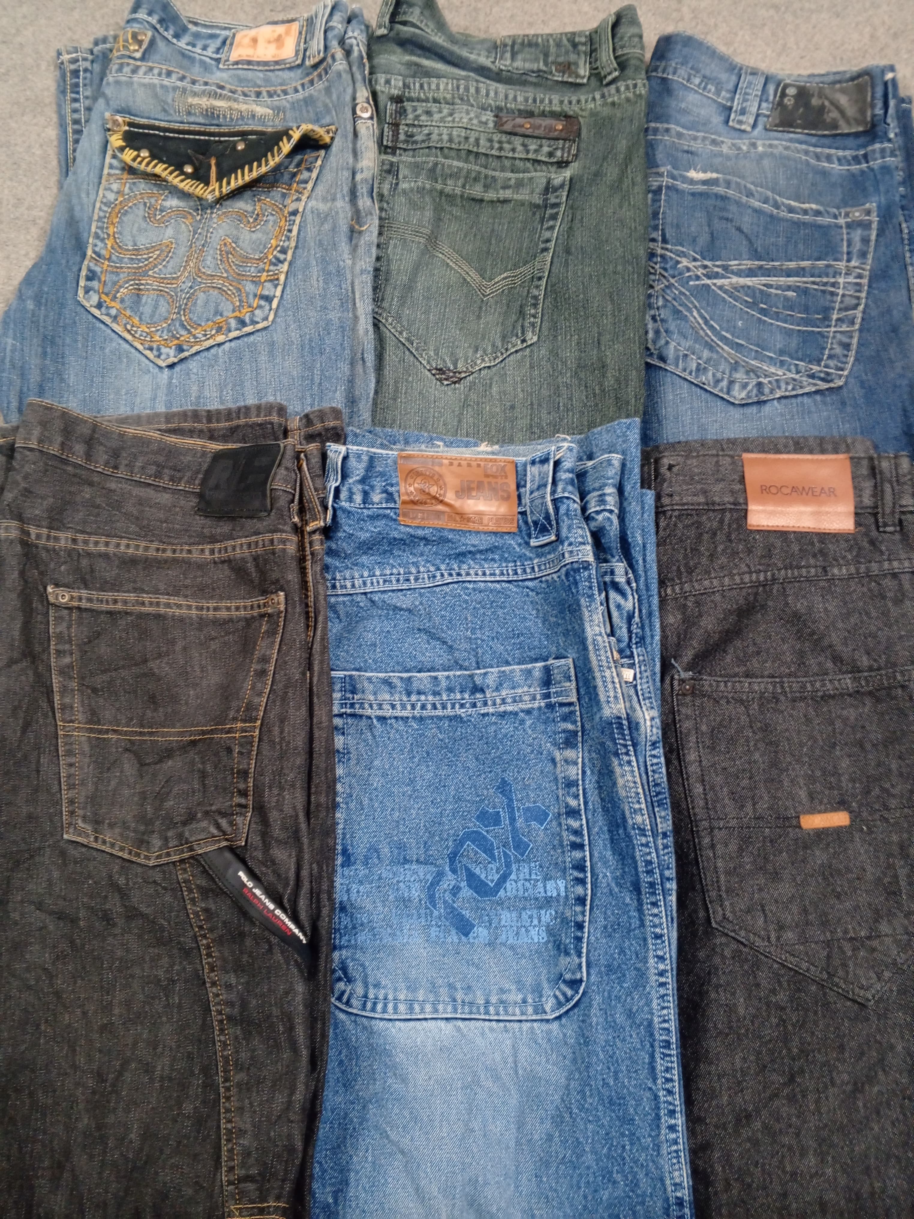 HD1185 Sac pour hommes Jeans baggy Hiphop