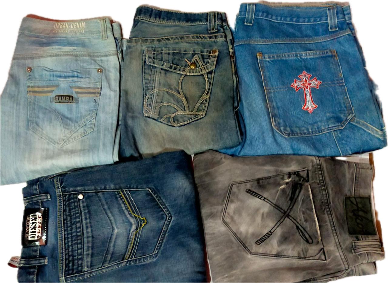 DIESEL AND OTHER MIX BRANDS JEANS  (ID 77)