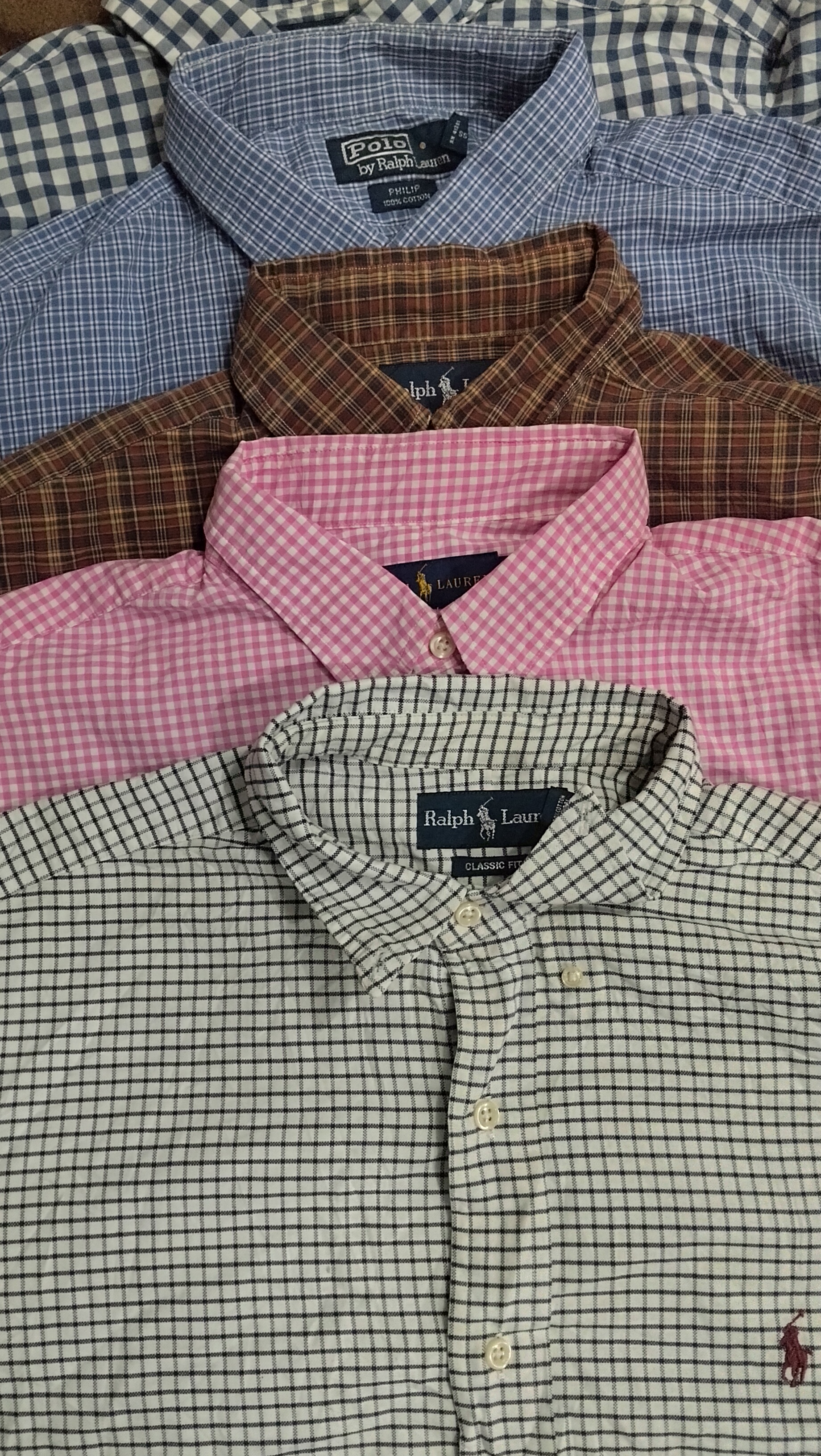 Polo Ralph Lauren authentic cotton shirts for men