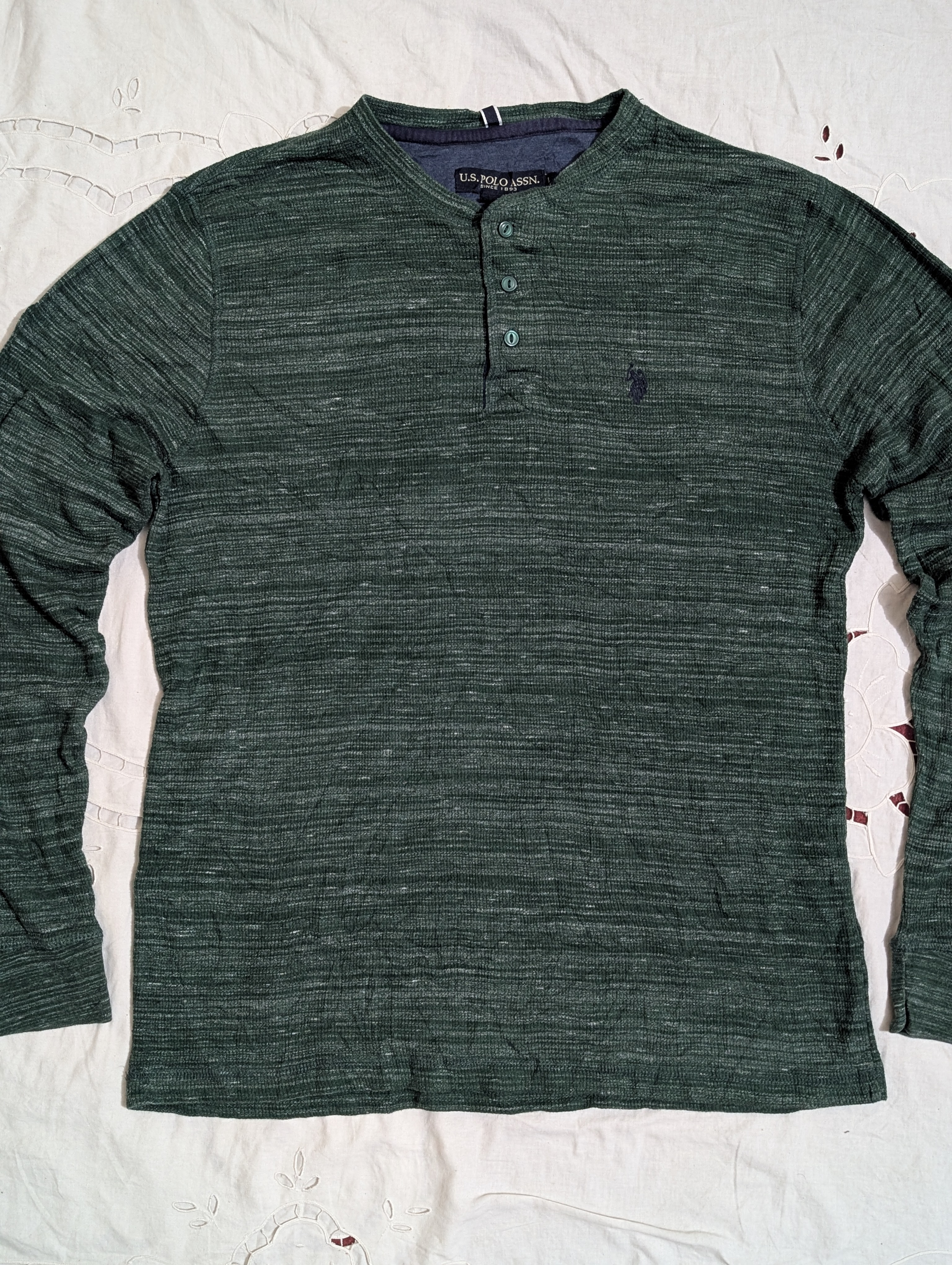 U.S POLO ASSN. Camisa Térmica de Manga Longa