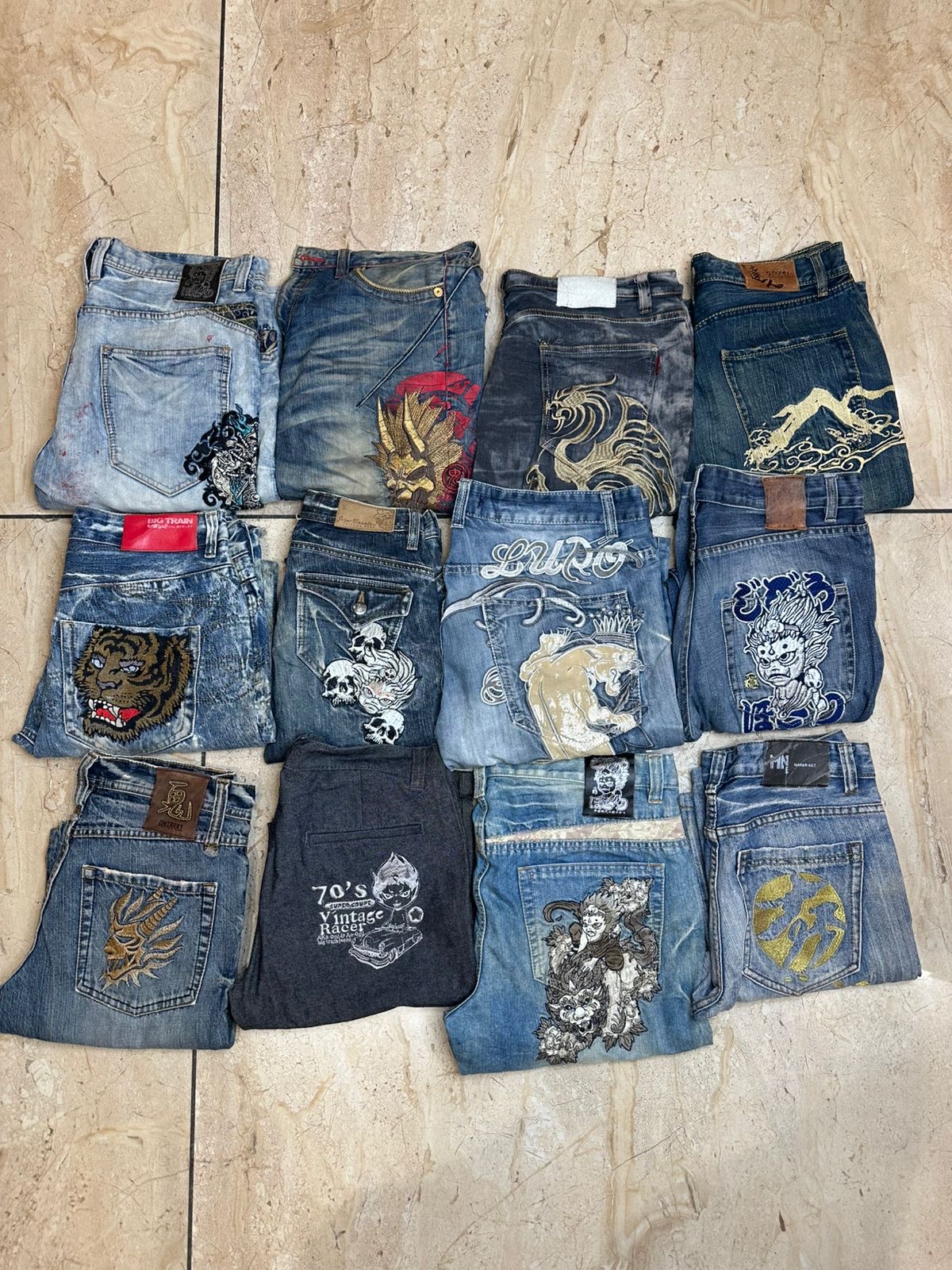 Jeans Tattoo Giapponesi