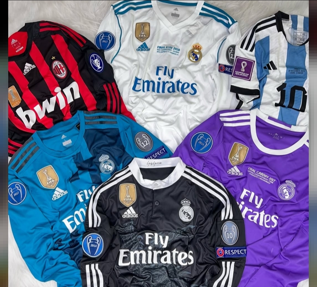 プレミアムビンテージフットボールジャージ