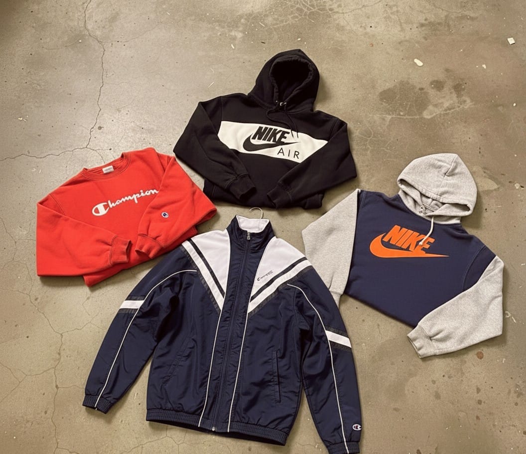 Mix branded nike adidas Carhartt Lacoste hoodie and sweatshirt