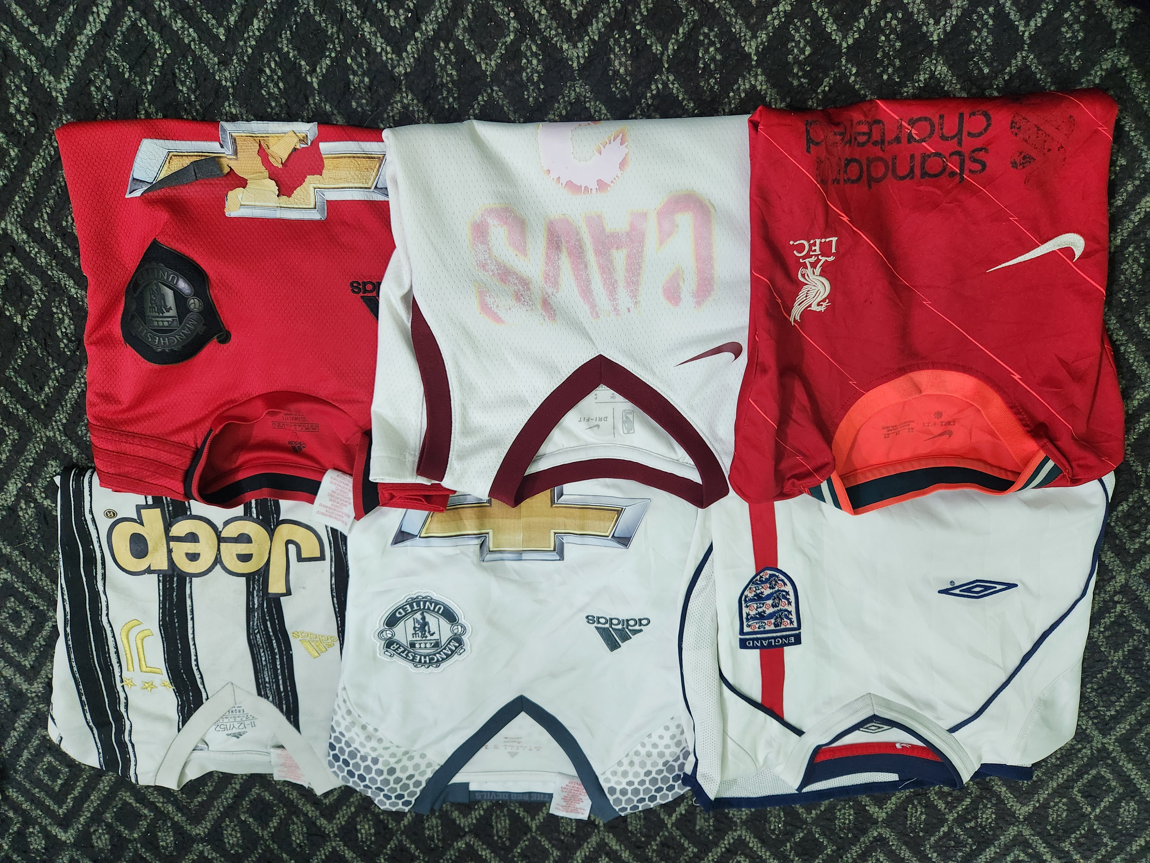 Football shirts