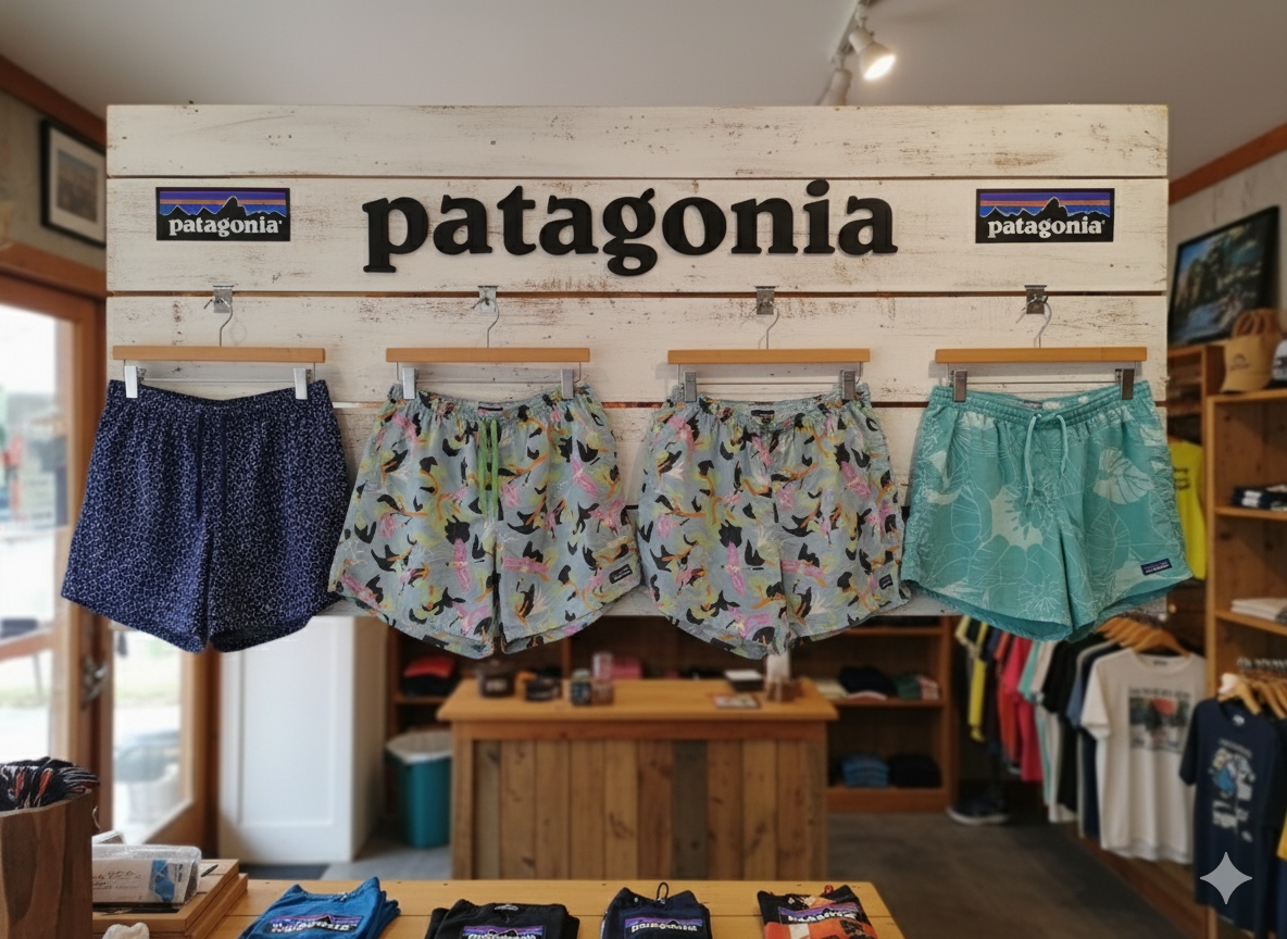 パタゴニアのショーツとスカート