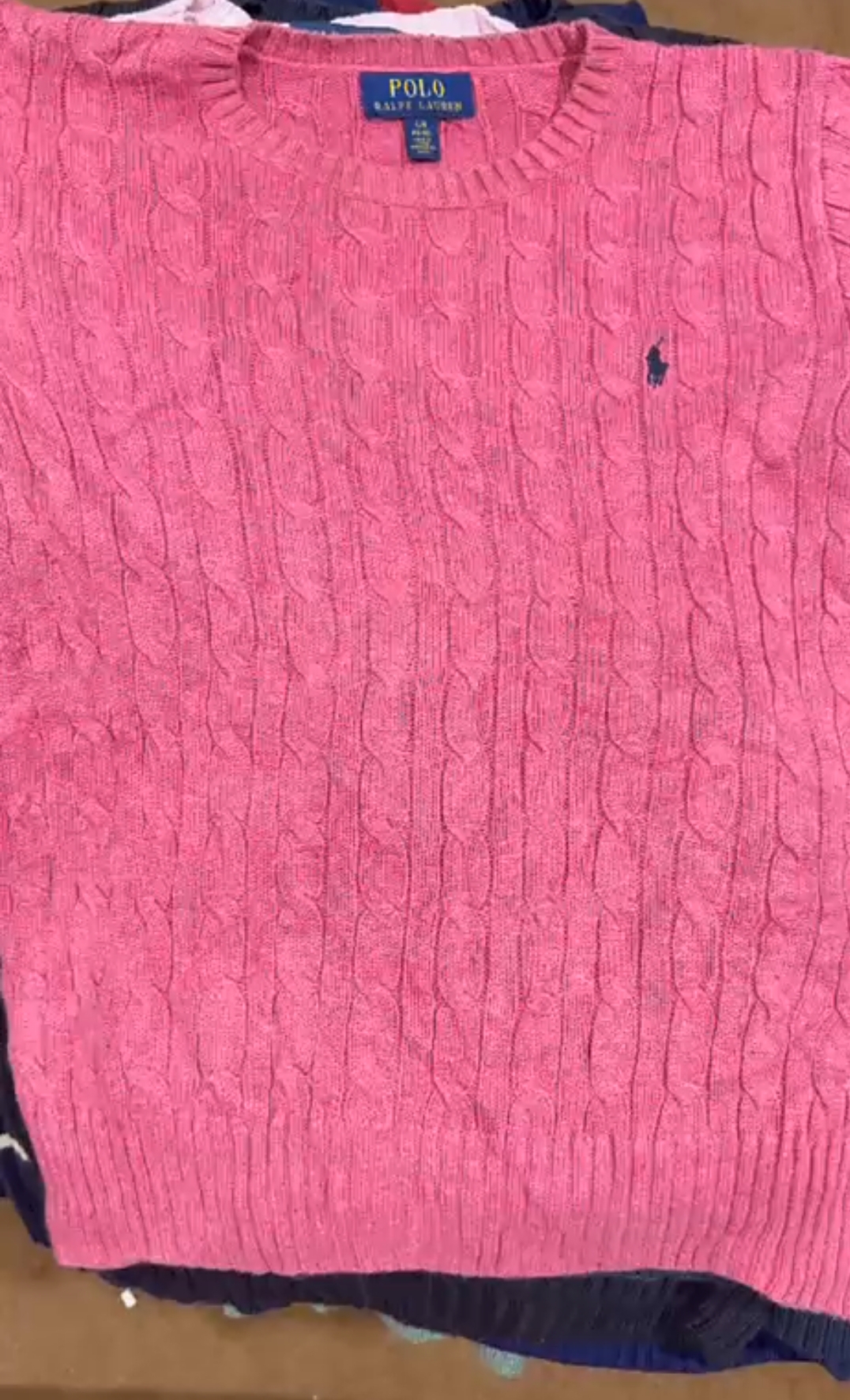 Ralph Lauren cable knit sweater