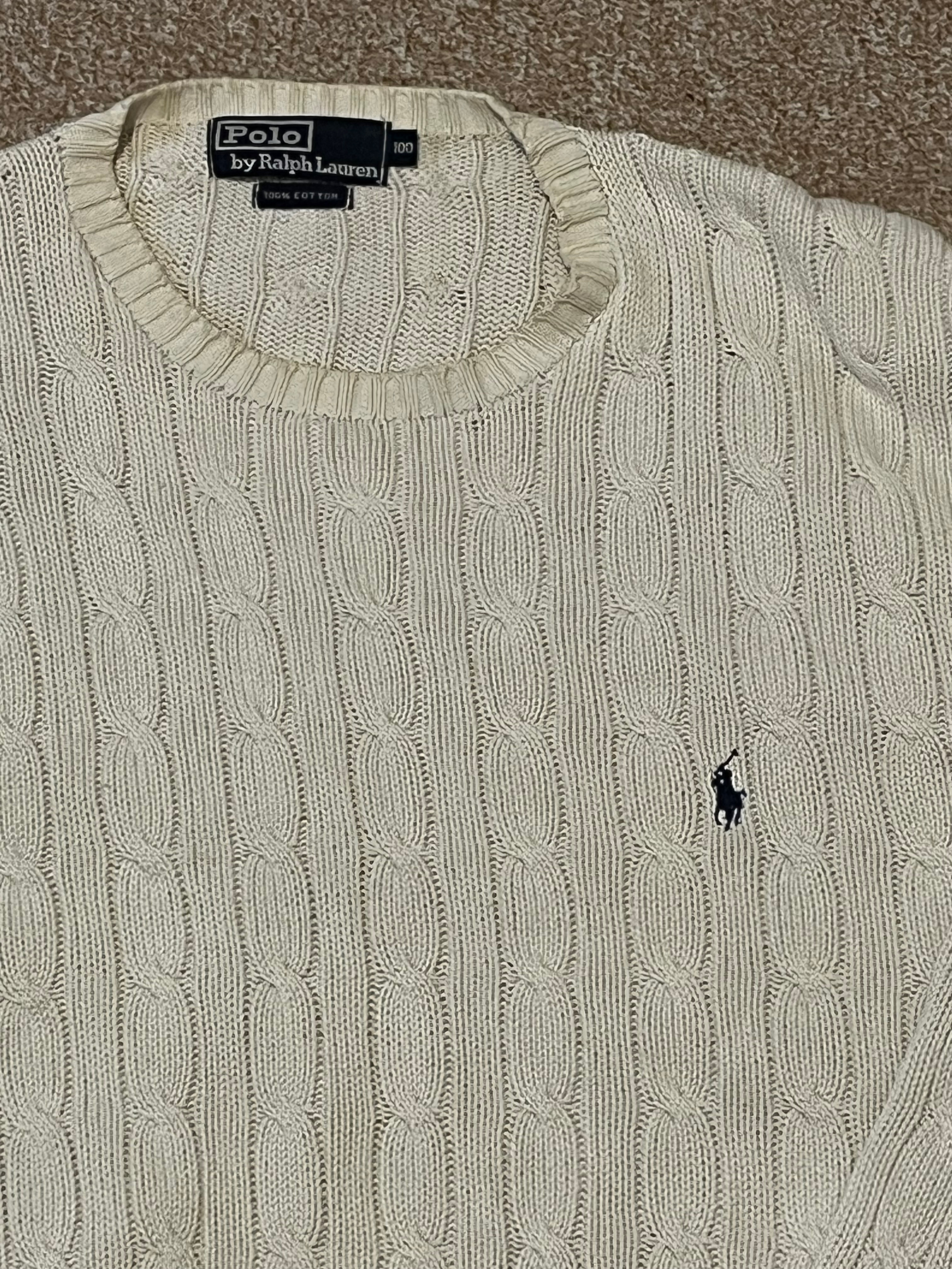 Ralph Lauren cable knit