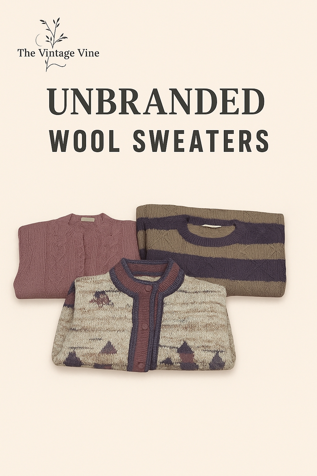 Unbranded Wool sweaters