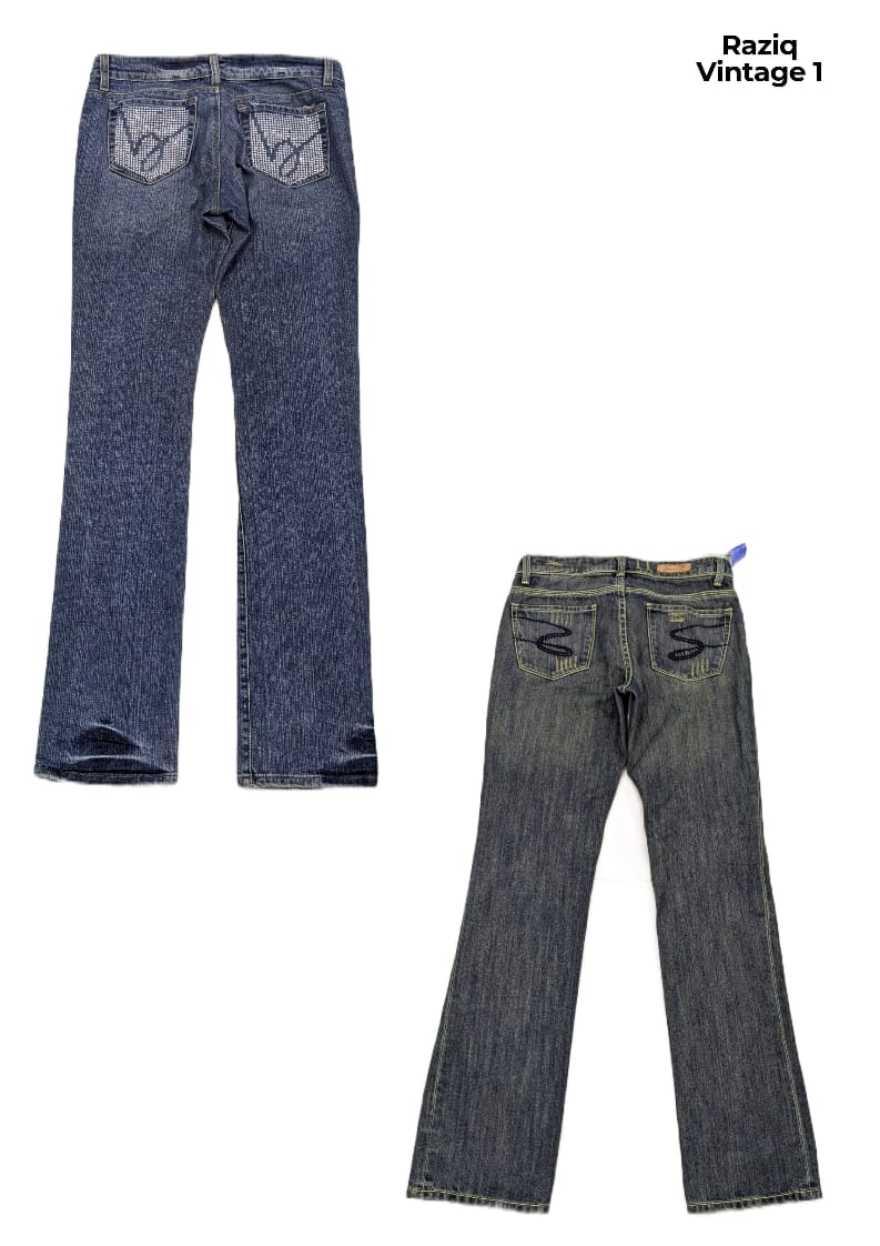 Y2k Women Bootcut Jeans