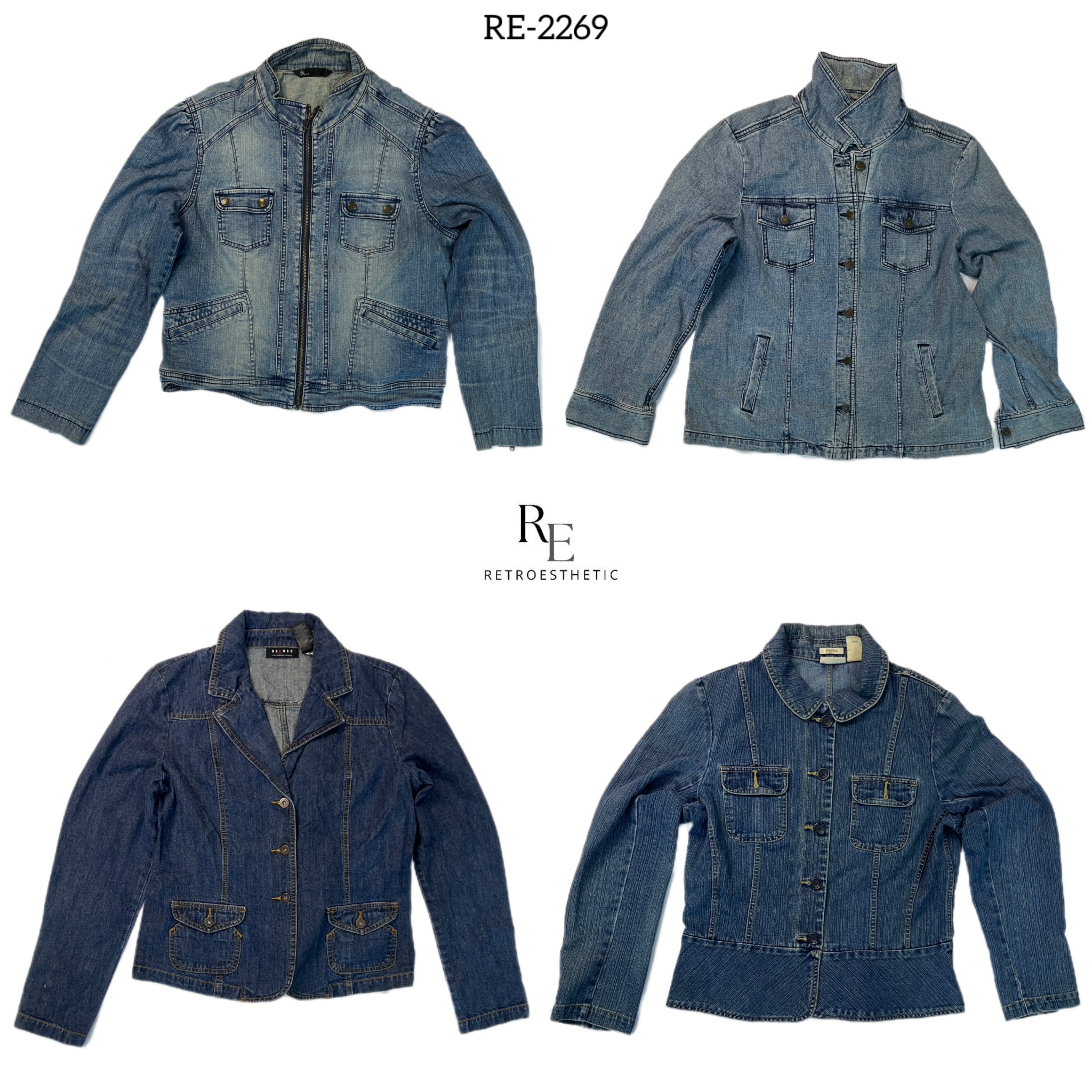 Y2K Britney Era Denim Jacket (RE-2269)