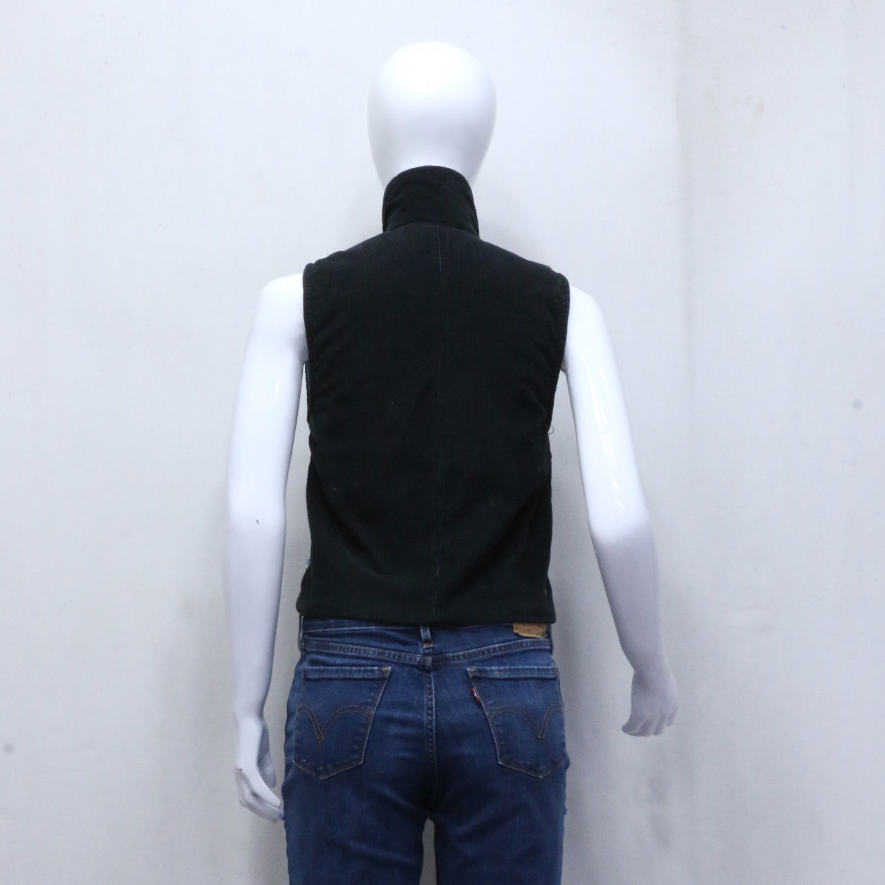 CR666 Upcycled Patchwork Denim Vest