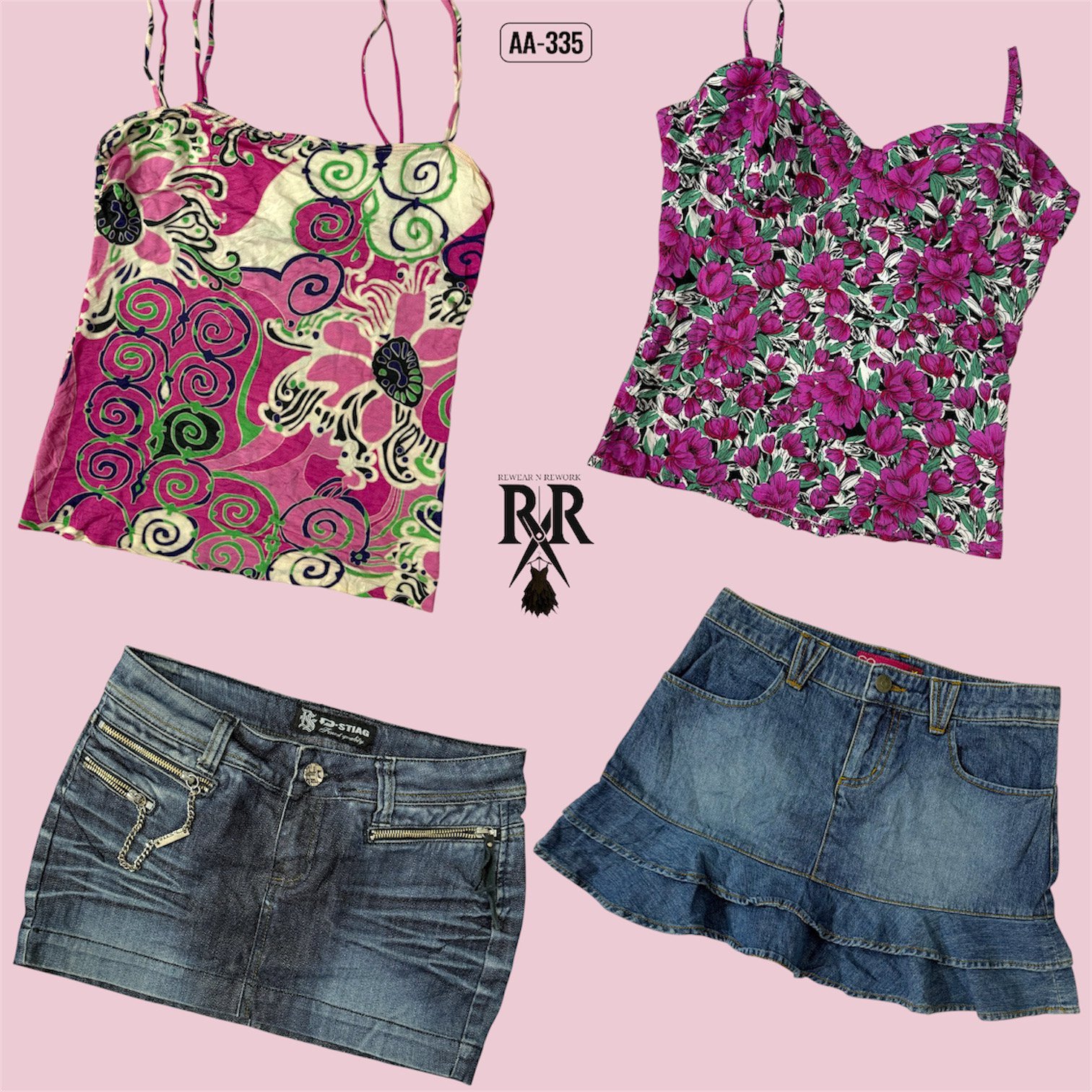 Y2K Baby in Pink Mix and Match (AA-335)