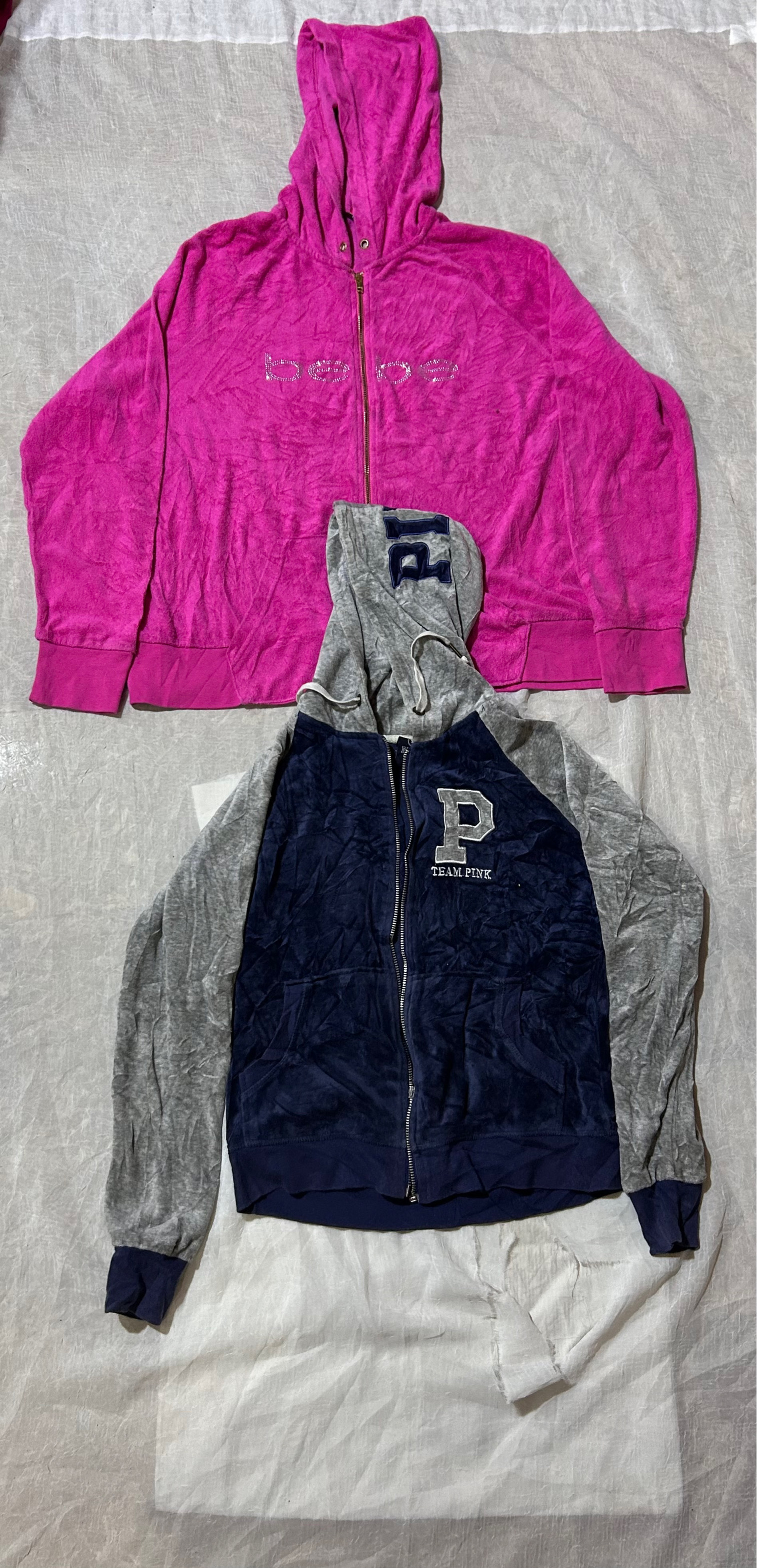 Y2K Branded BEBE/Pink mix bundle pant/Hoodie