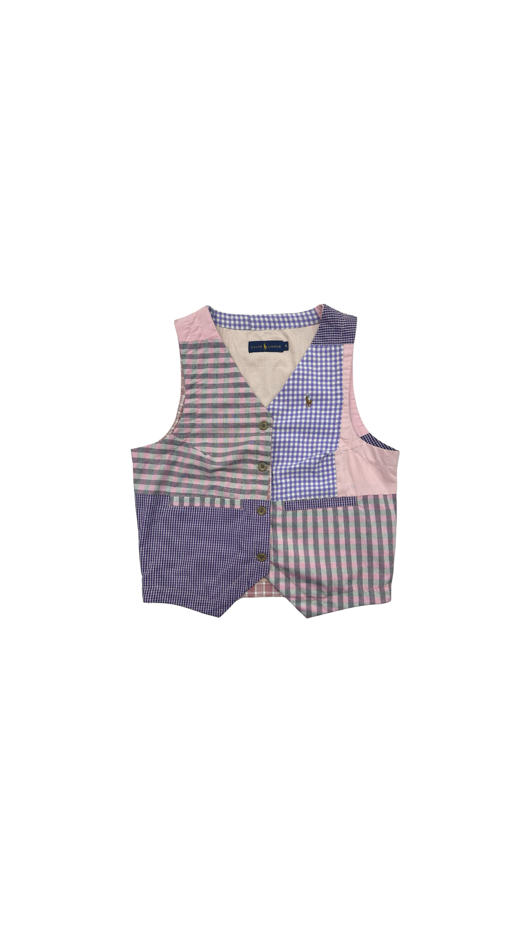 Upcycled RL Panel Vest