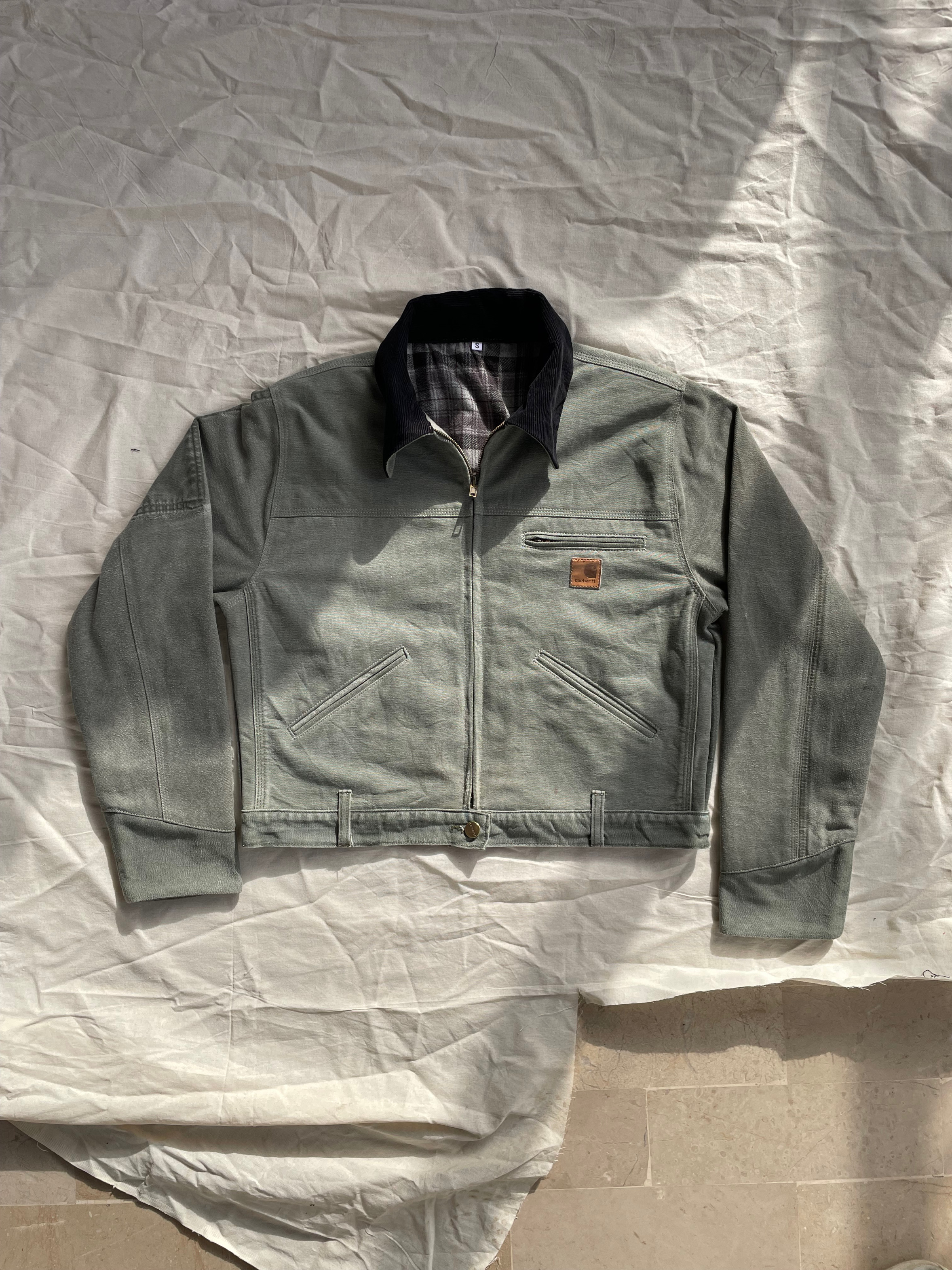 Upcycled Cropped Carhartt Jacket - 20pcs MOQ