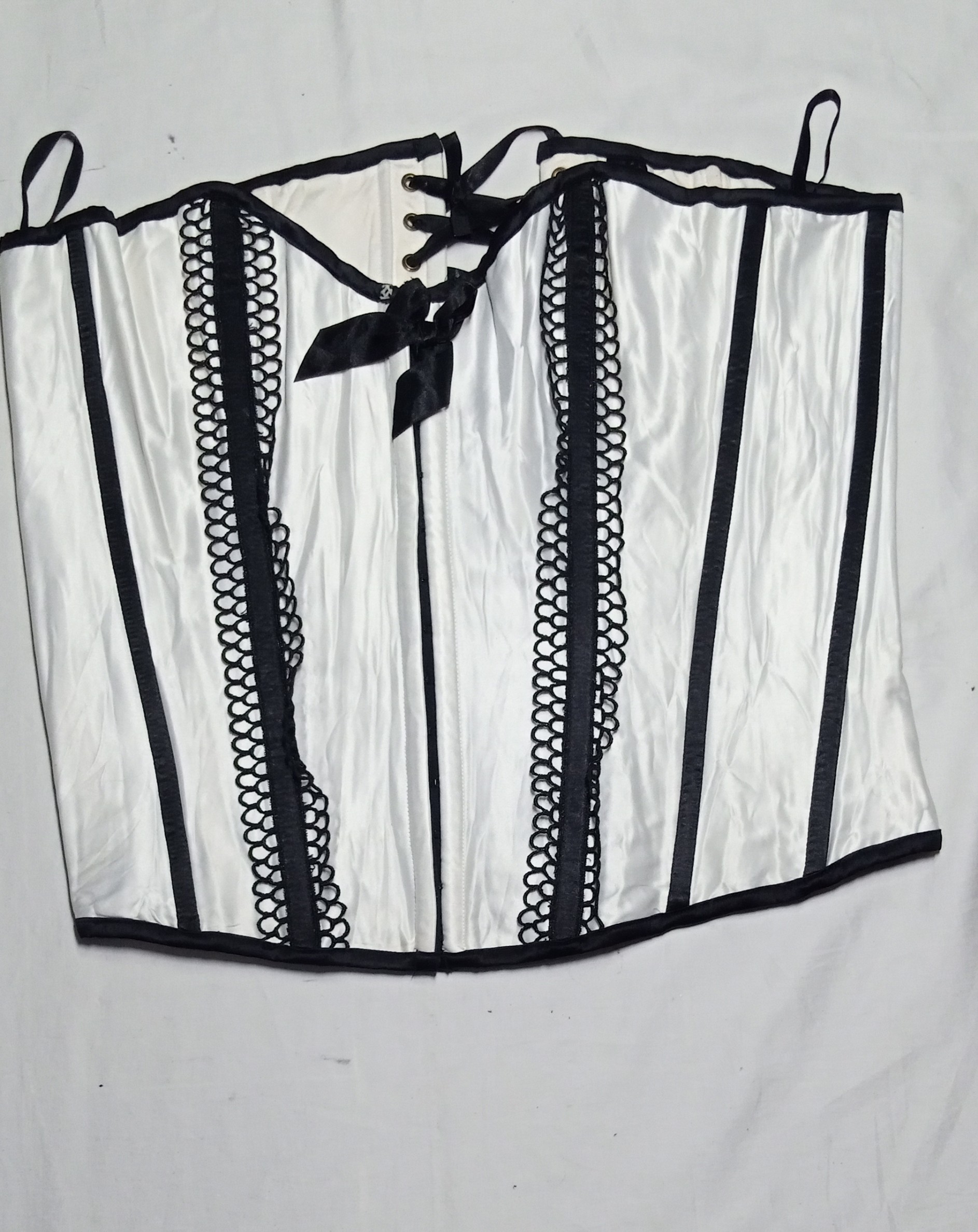 SK#61, Y2K Romantic lace up corset