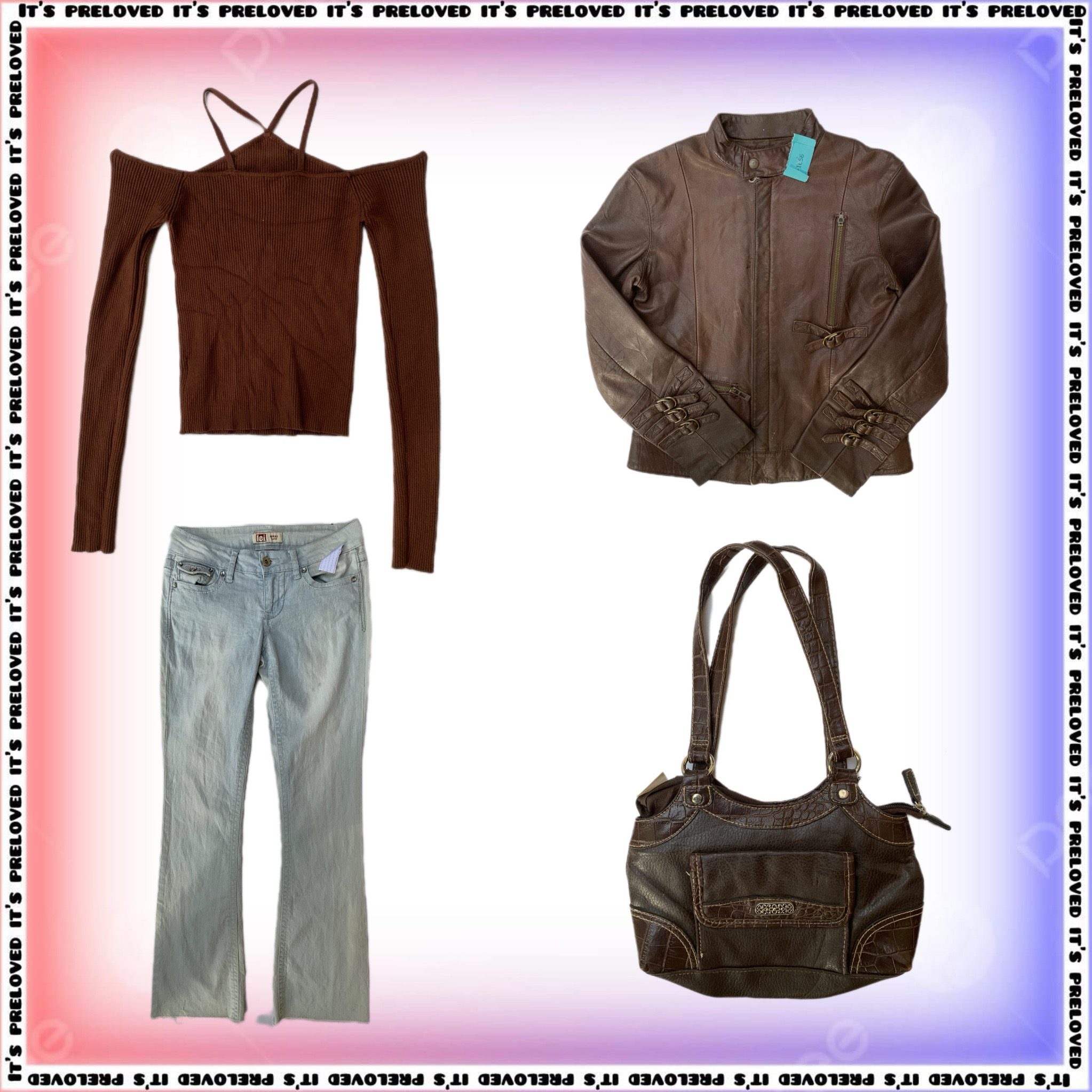 Mix de style de rue moderne - Sacs, hauts et pantalons (SS-1460)