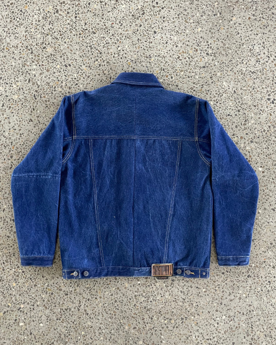 Jaqueta Rebel de Denim Azul Reciclado