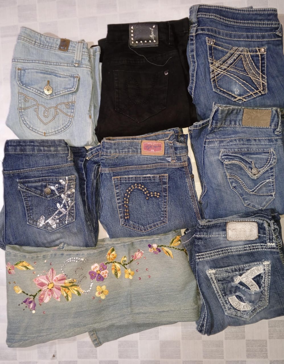 ROZ &ALI AND OTHER BRAND JEANS (ID 864)