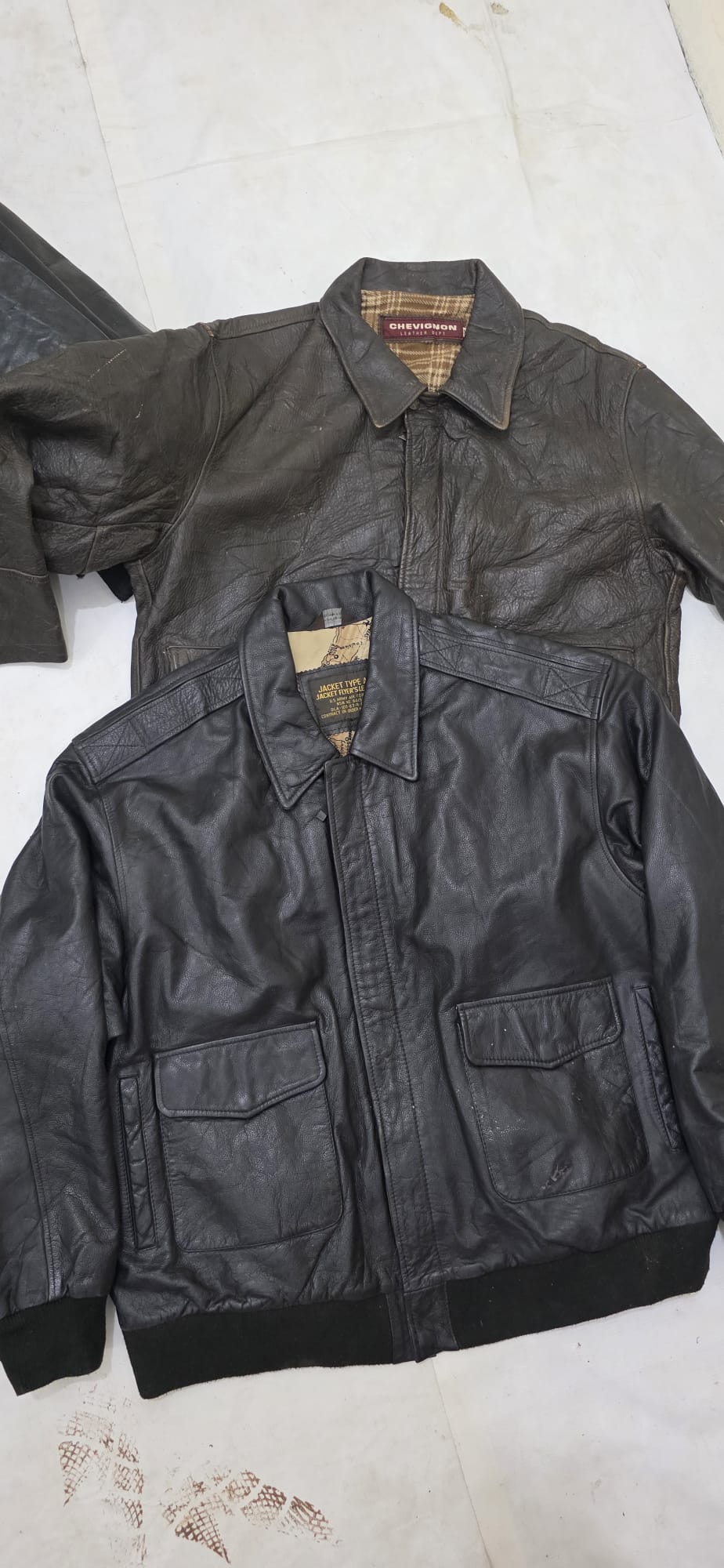 Men's flight leather jackets