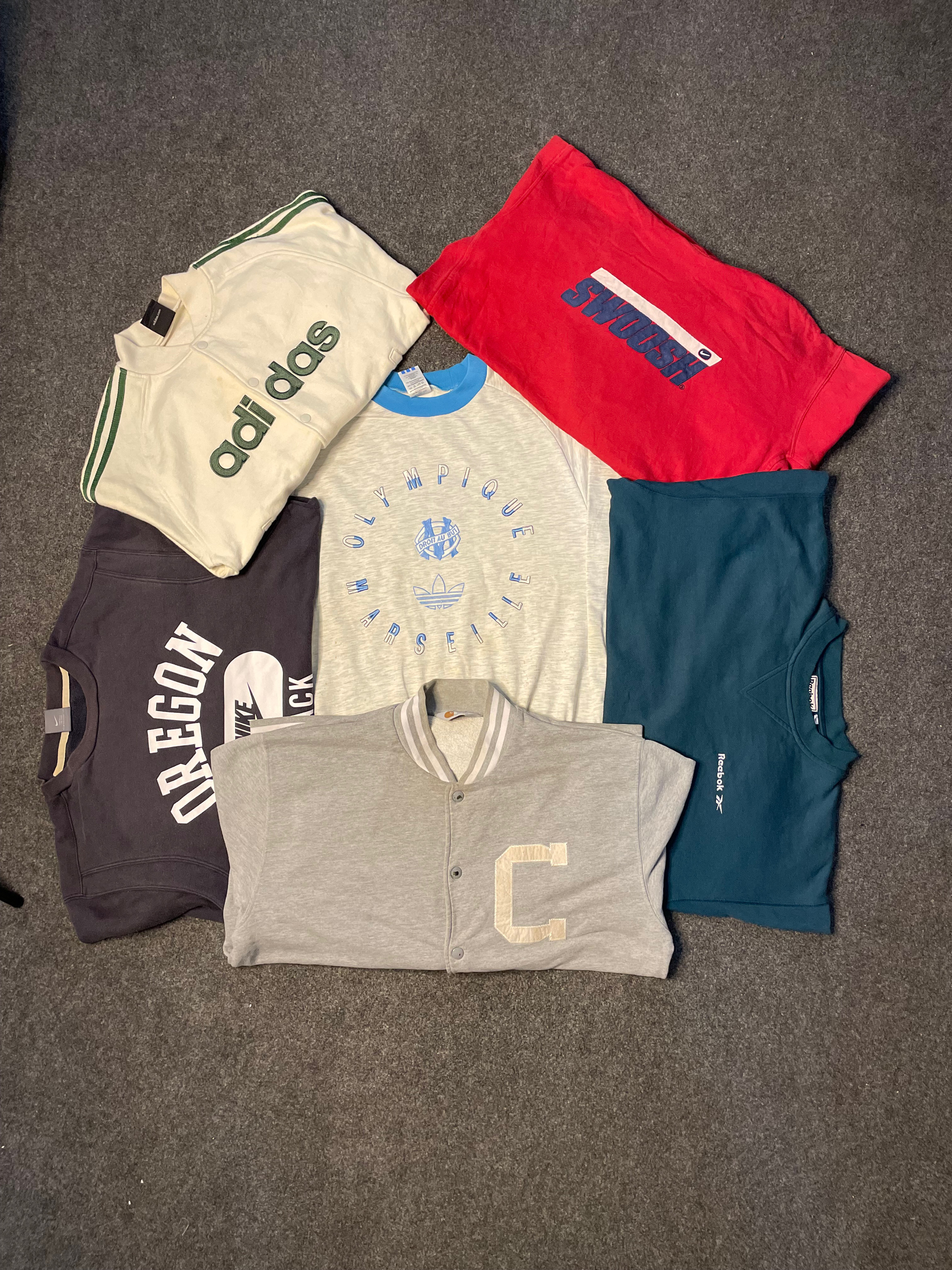 「ヴィンテージ ミックス ブランド スウェットシャツ」