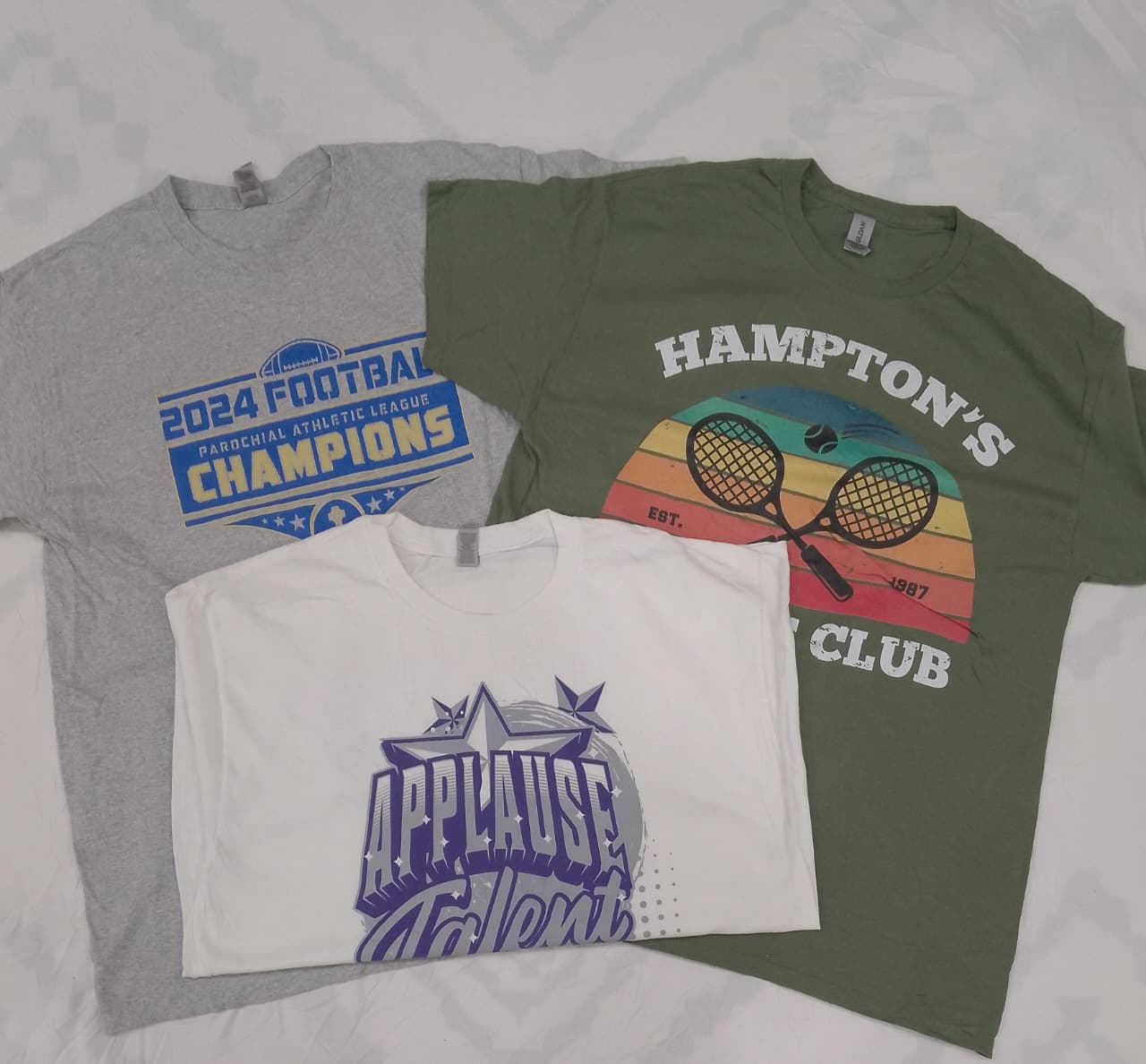 ZV0284 Unbranded sports print t shirt