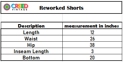 IQ0934 Y2K Style Retro Upcycle Edit Revival Shorts