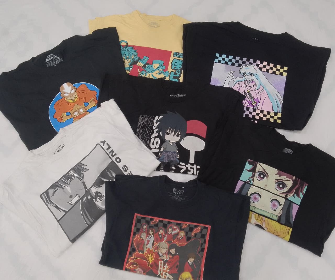 Camiseta estampada de cartoon japonês ZV0293