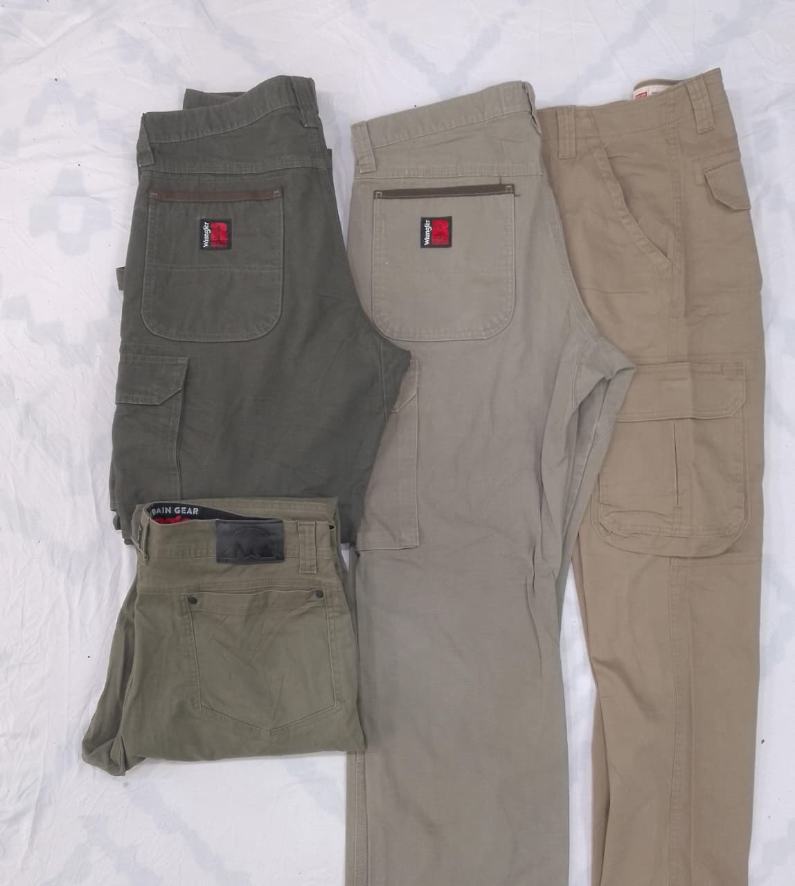 CRZ0232 Vintage Wrangler Cargo Pant Bundle