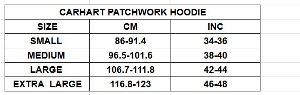 Upcycle Carhart Detroit patchwork Hoodie