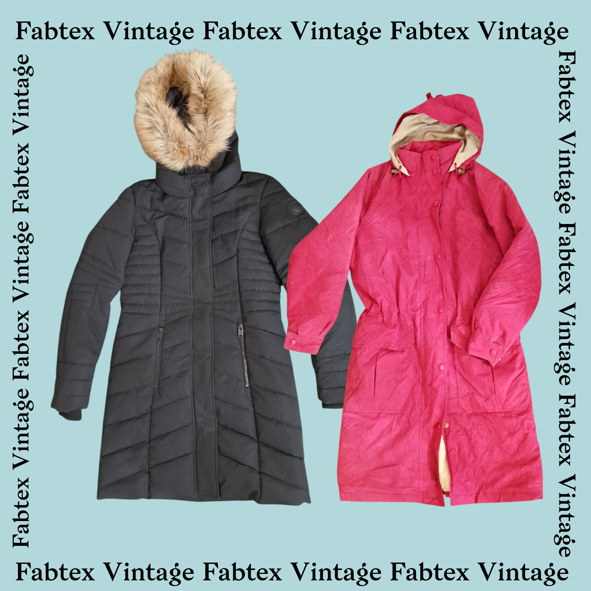 (FV-181) Long Heavy Puffer Jacket-Coats