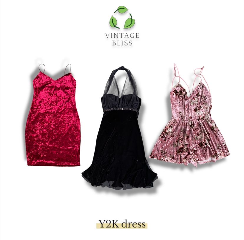 Vestido de Festa Y2K