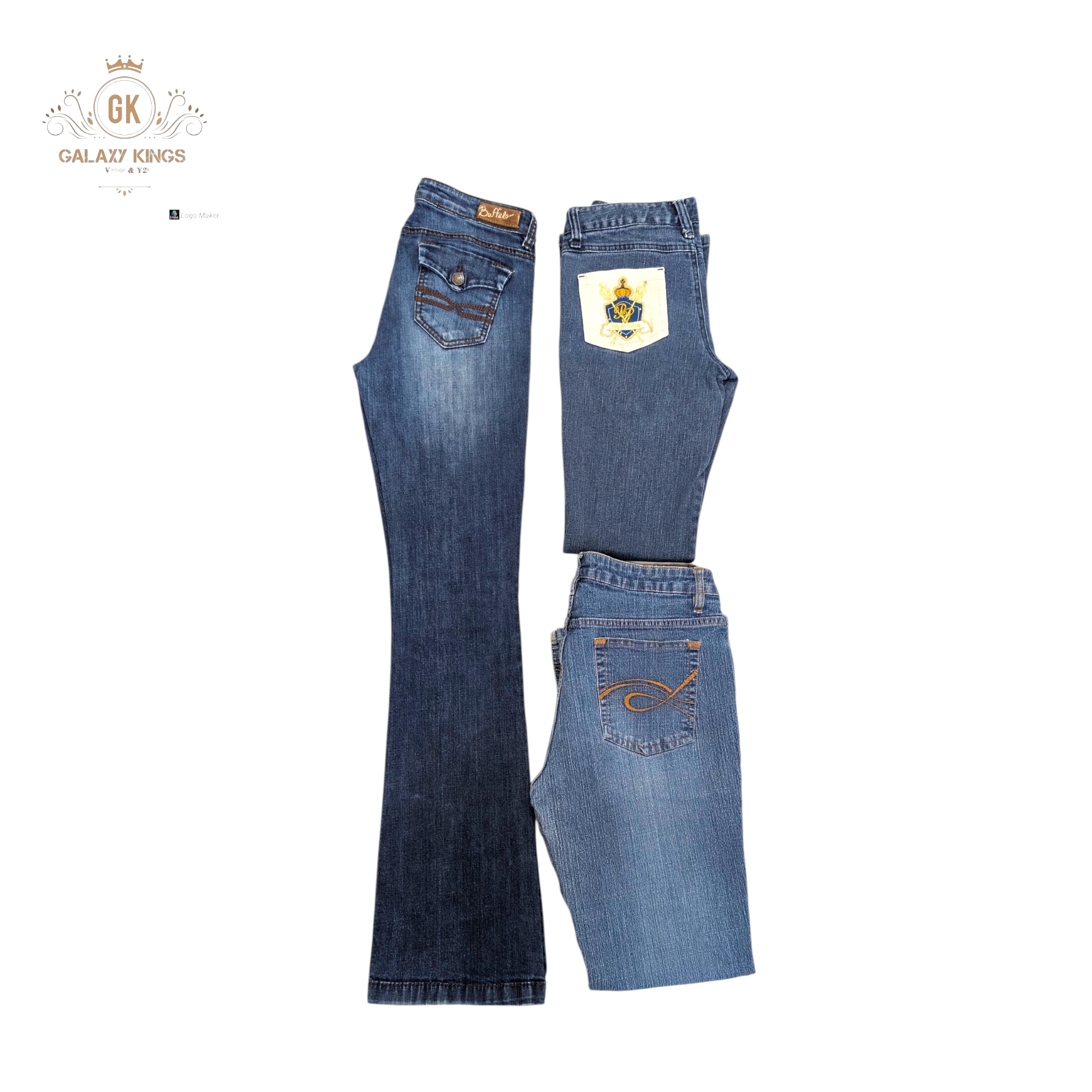 Y2K 90s Vibes Flare Jeans