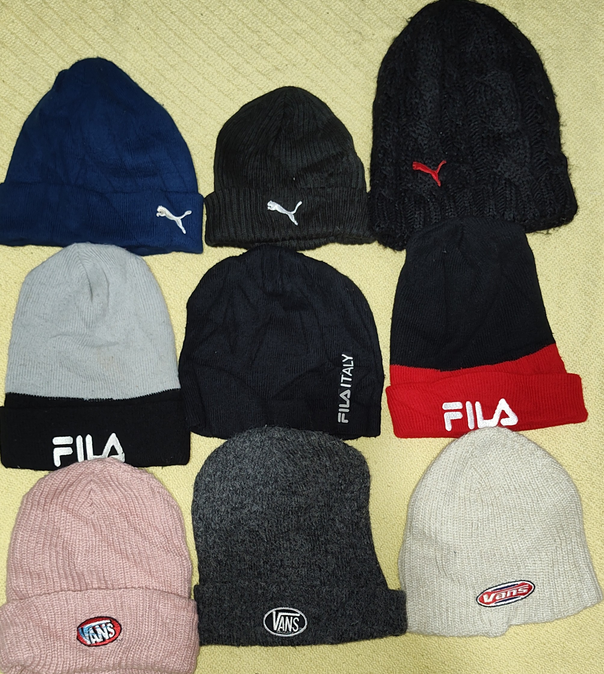Vans/Fila/ puma Beanies