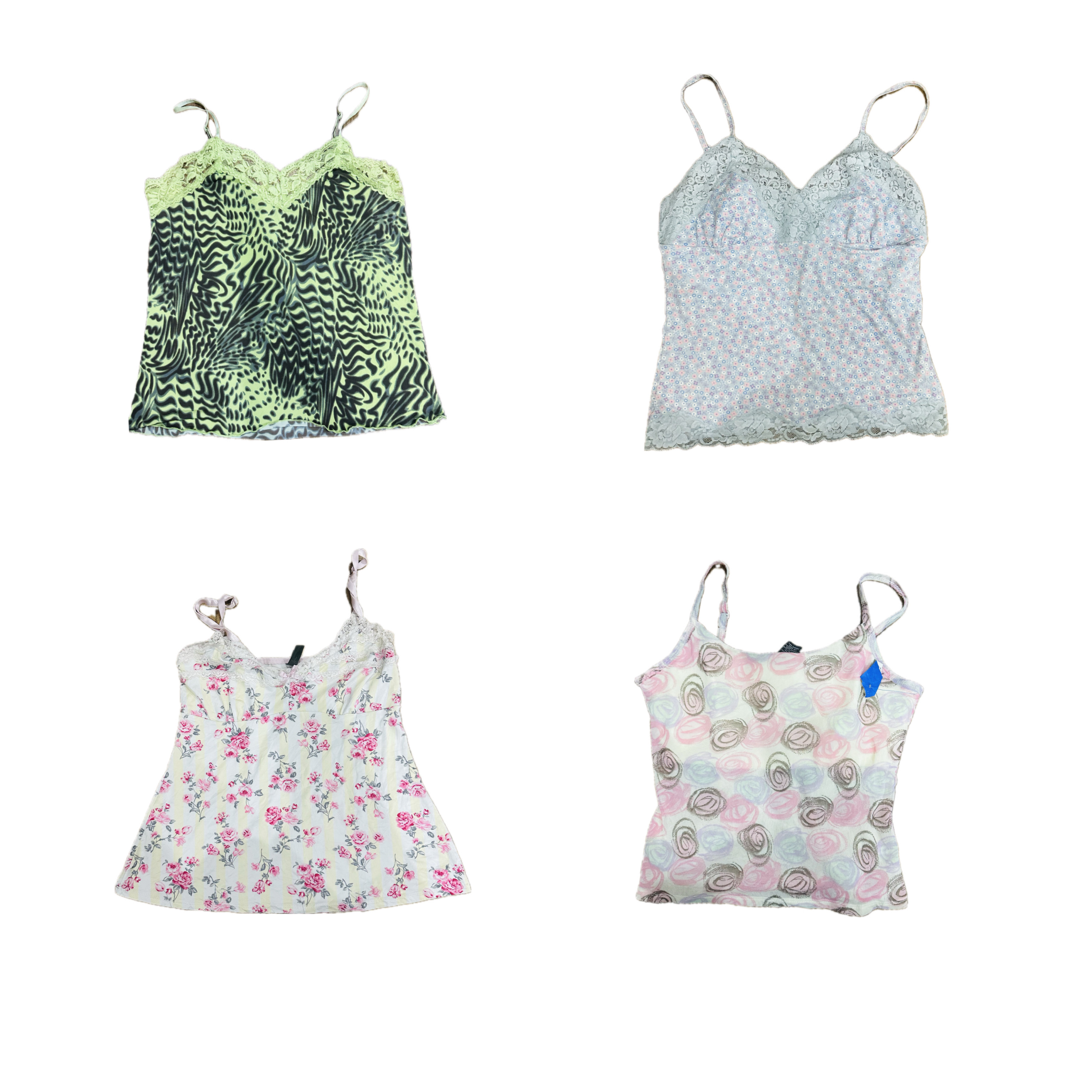 Y2K cute cami tops