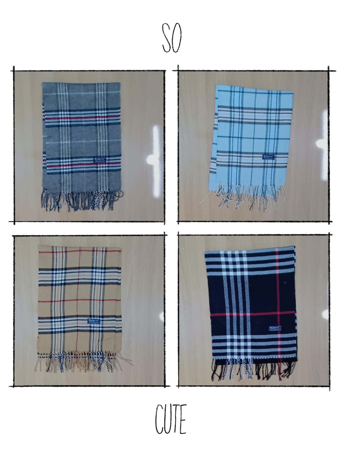 JA 0491 Bufandas Burberry