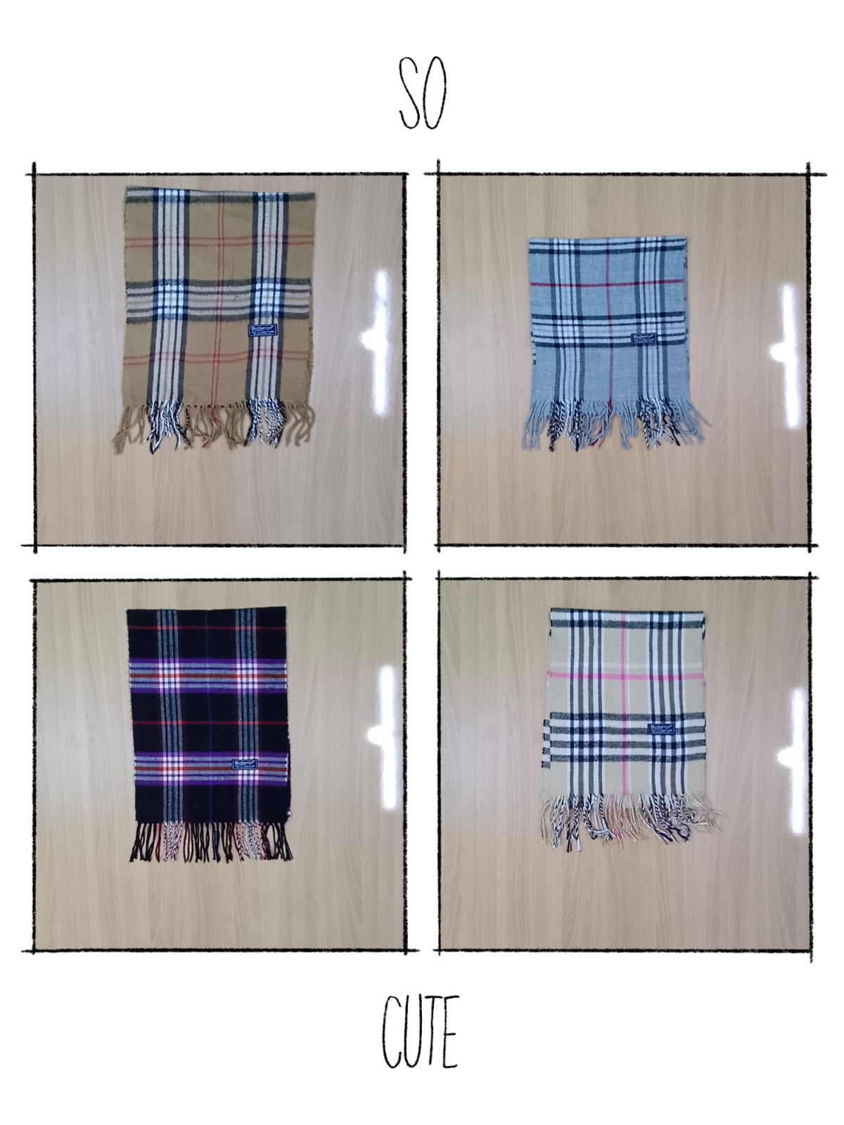JA 0495 Bufandas Burberry