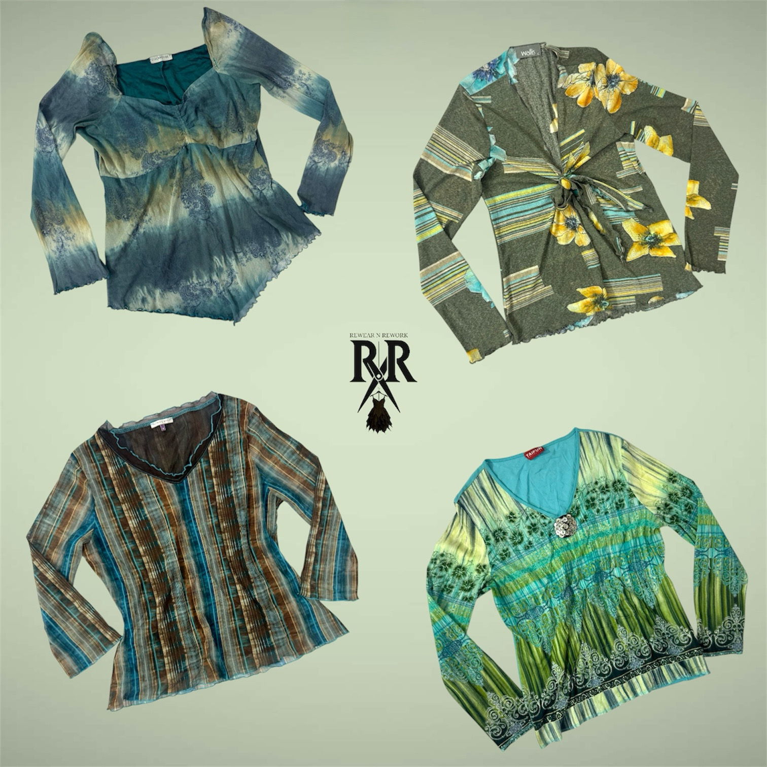 Y2K The Nature Vibe Full Sleeve Tops (AA-345)