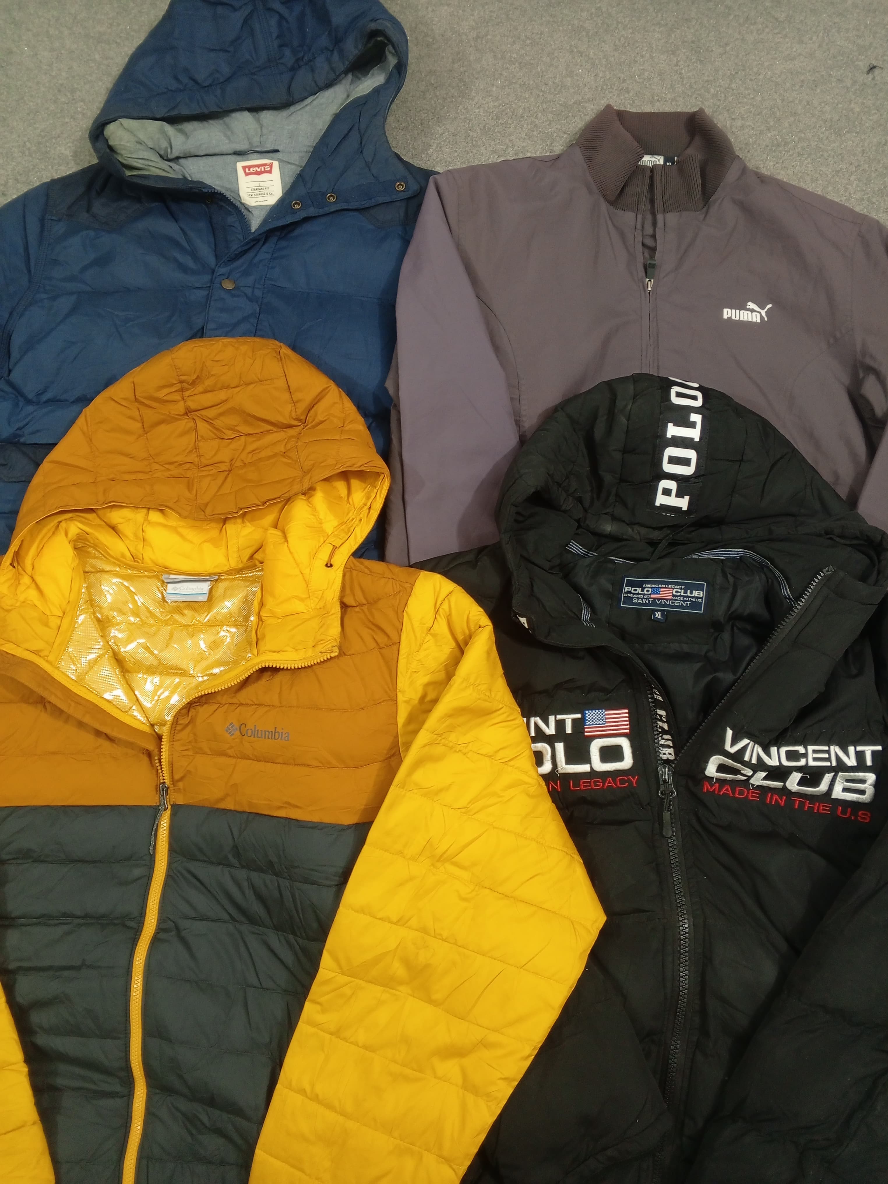 HD1204 Mix Branded Jackets