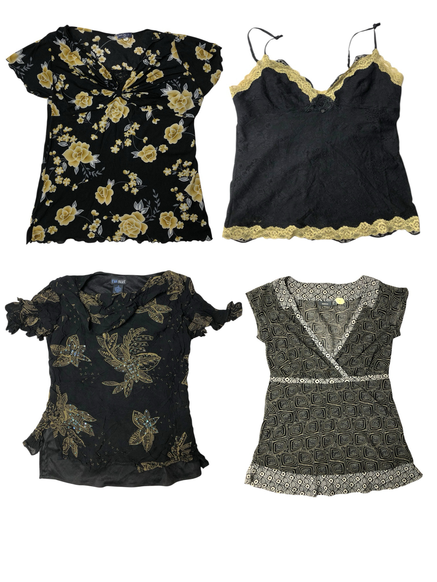 À prova de ouro! Tops Mistos Y2k: TT-23