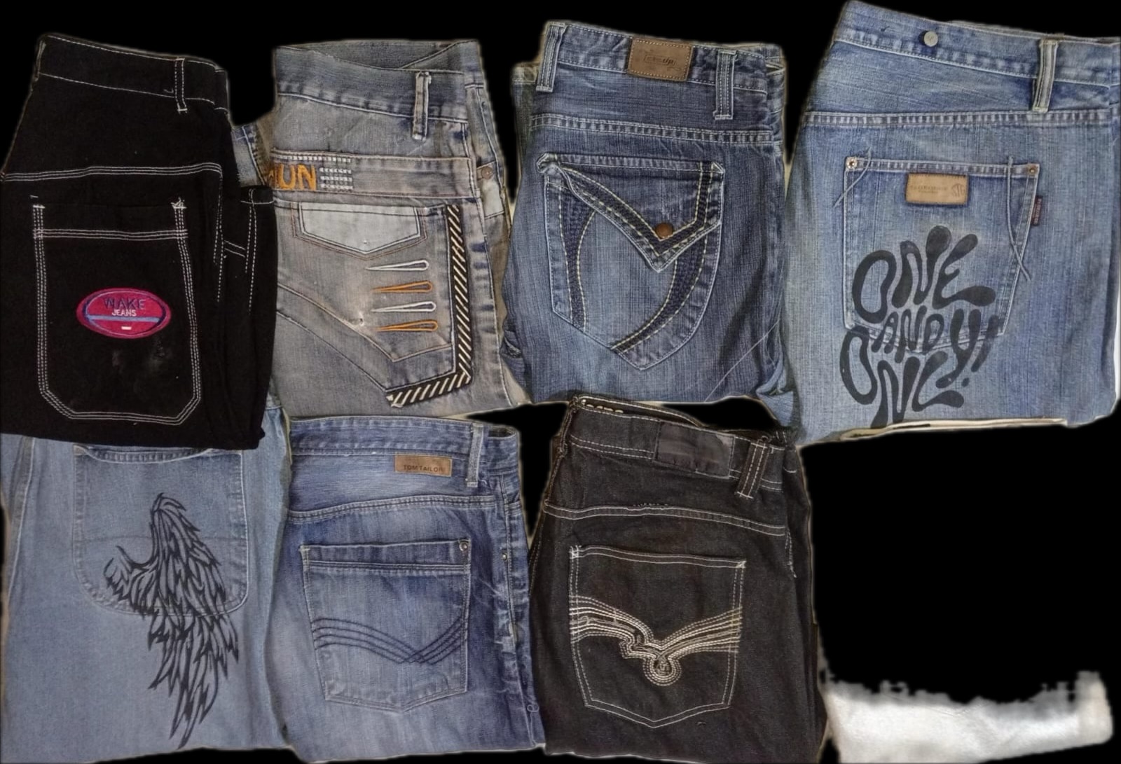 JACK & JONES ET AUTRES MARQUES MIX DE JEANS (ID 297)