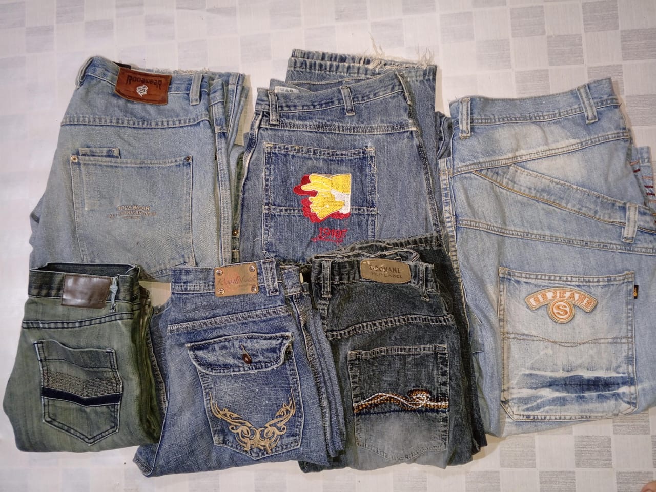 ROCAWEAR UND ANDERE MARKENJEANS (ID 866)