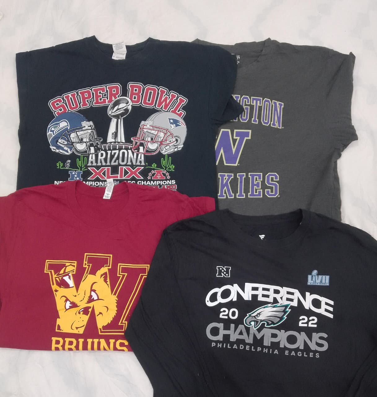 CRZ0271 Vintage Retro Sports Graphic T-Shirt Bundl..